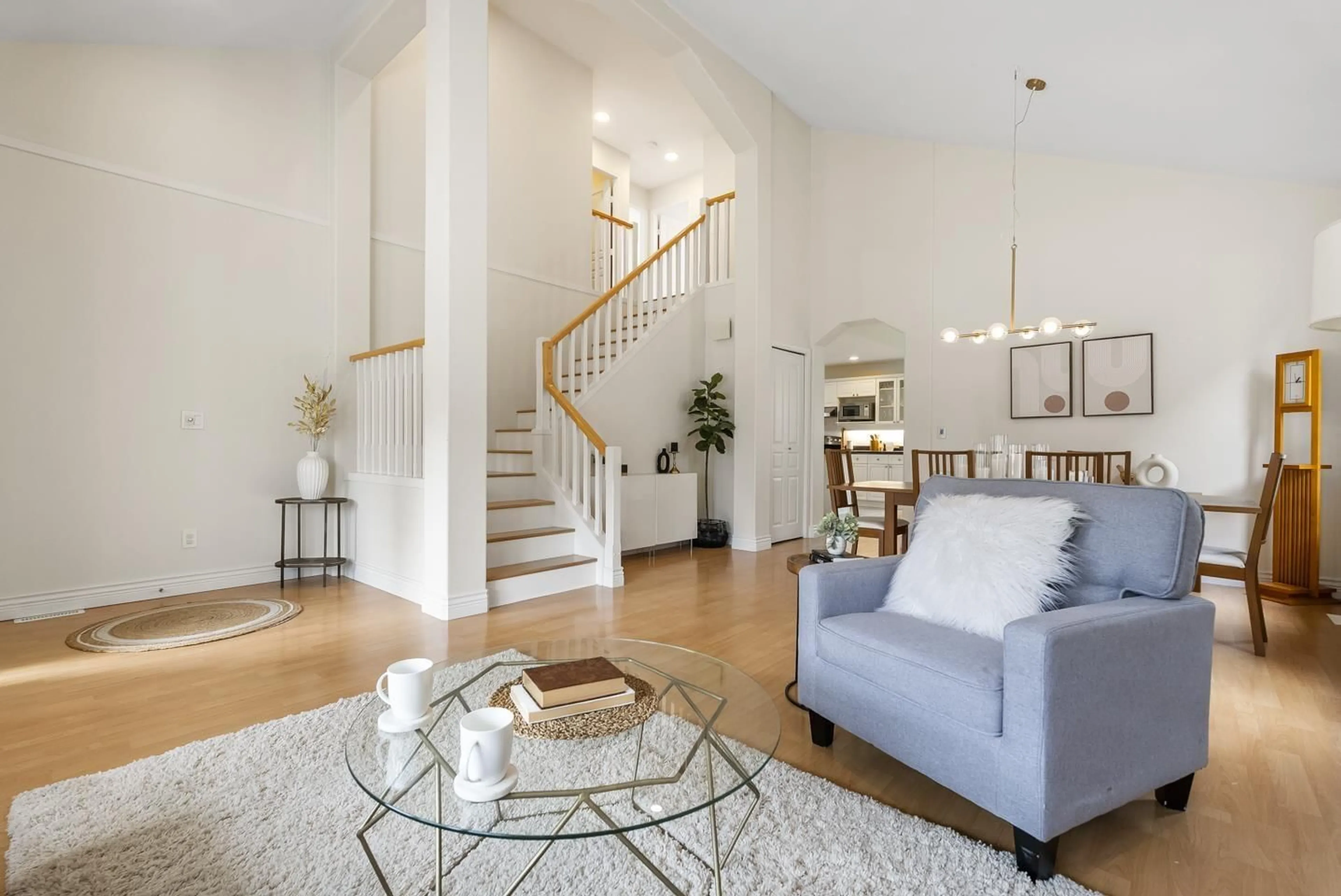 Living room with furniture, unknown for 14733 75A AVENUE, Surrey British Columbia V3S8Y6