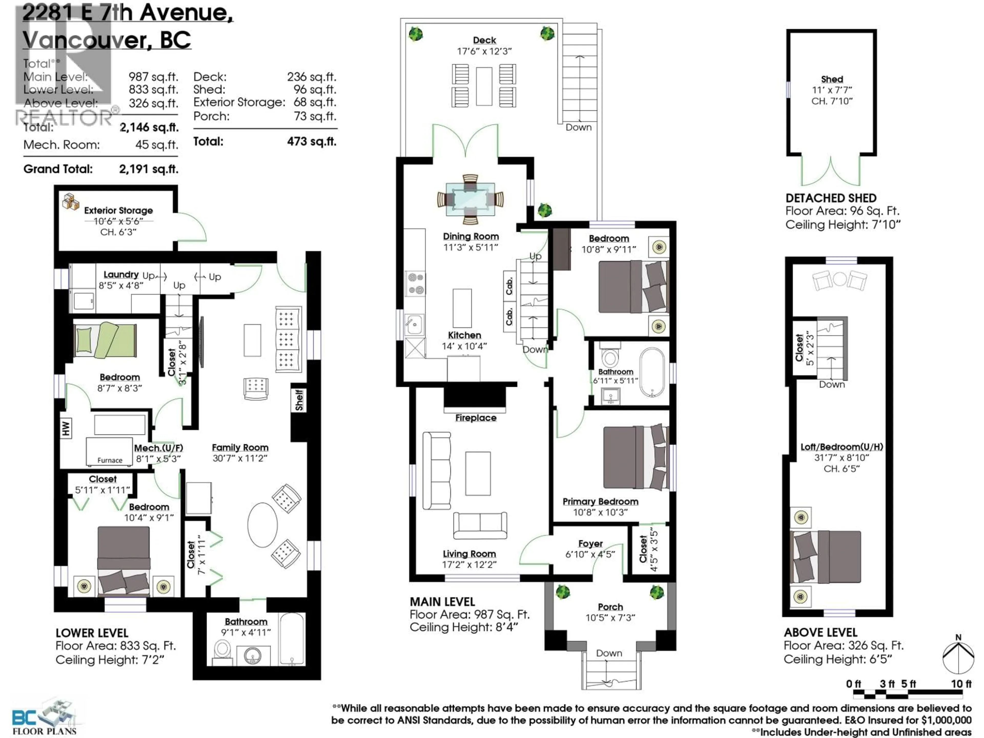 Floor plan for 2281 7TH AVENUE, Vancouver British Columbia V5N1S8