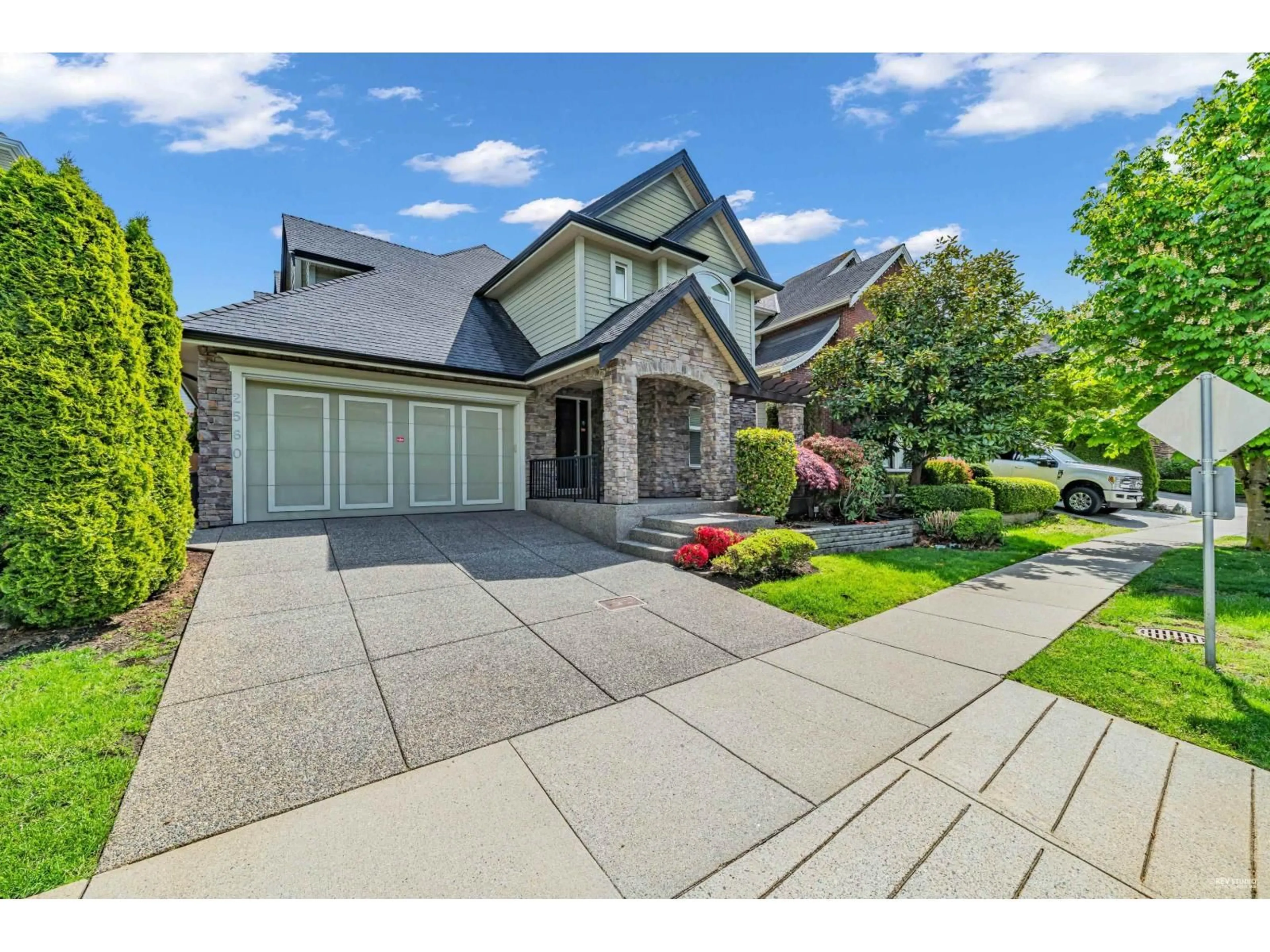 Home with brick exterior material, street for 2560 162 STREET, Surrey British Columbia V3Z6Z3