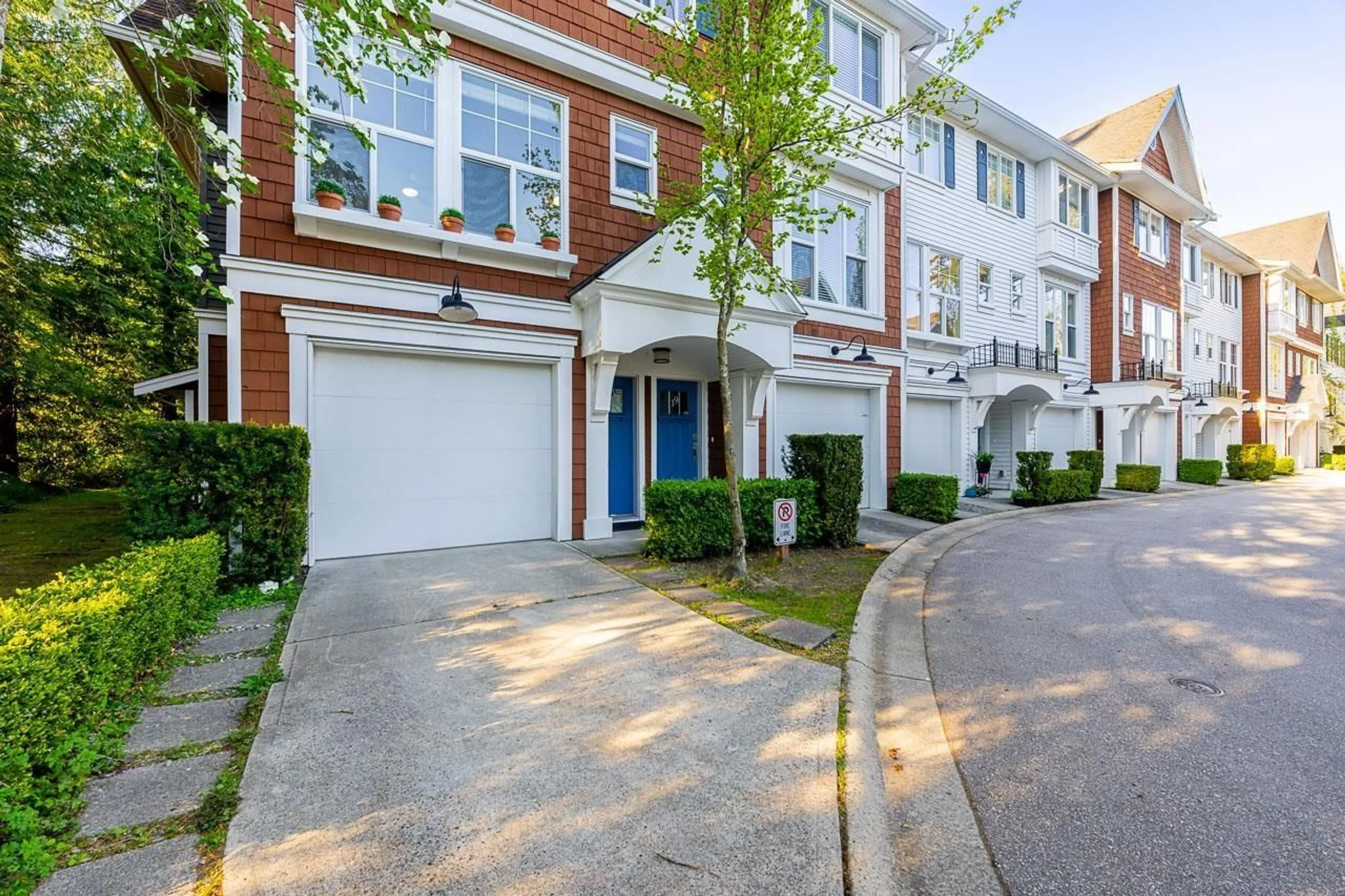 A pic from outside/outdoor area/front of a property/back of a property/a pic from drone, street for 18 - 14905 60 AVENUE, Surrey British Columbia V3S5E9