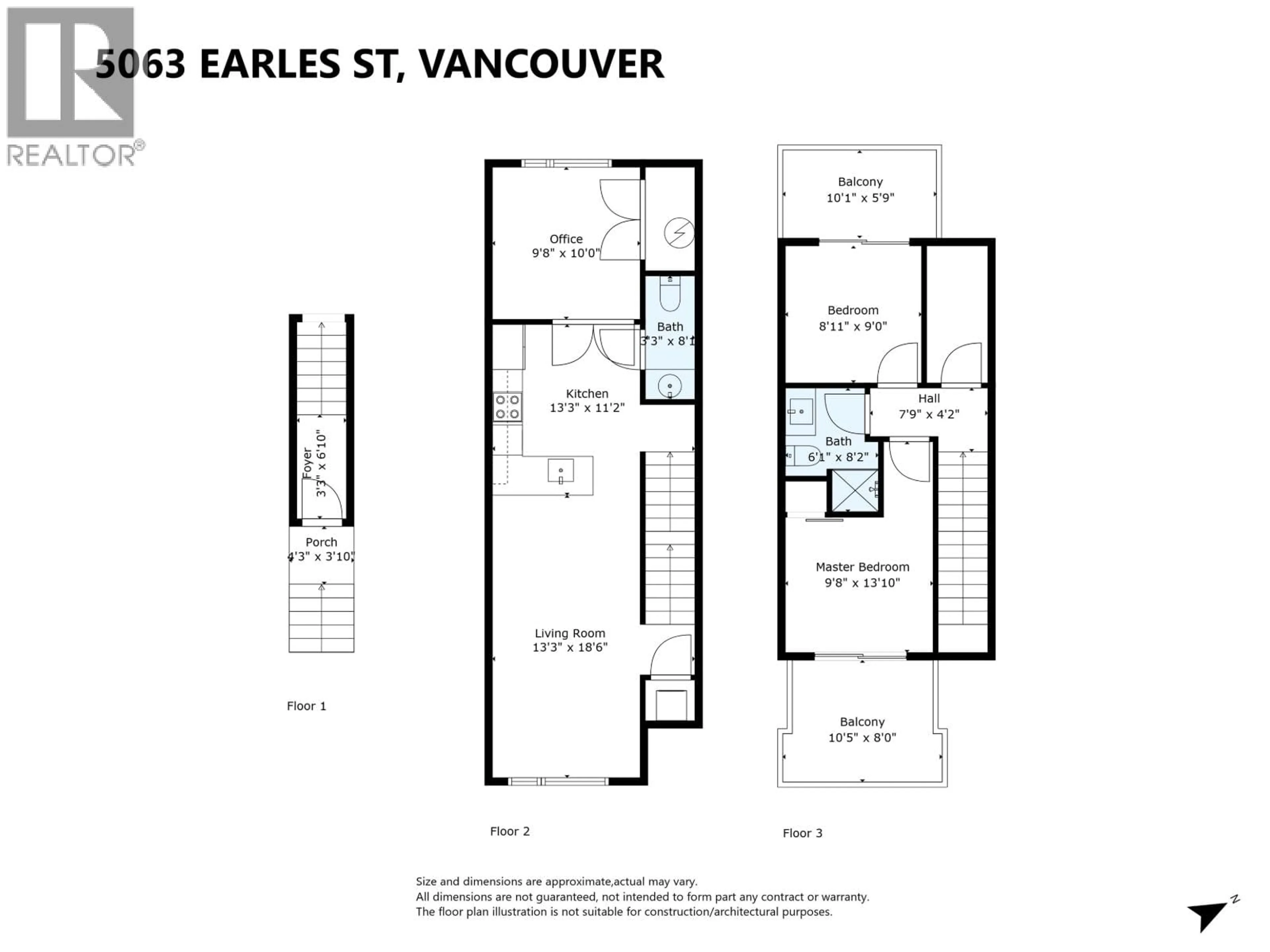 Floor plan for 5063 EARLES STREET, Vancouver British Columbia V5R3R8