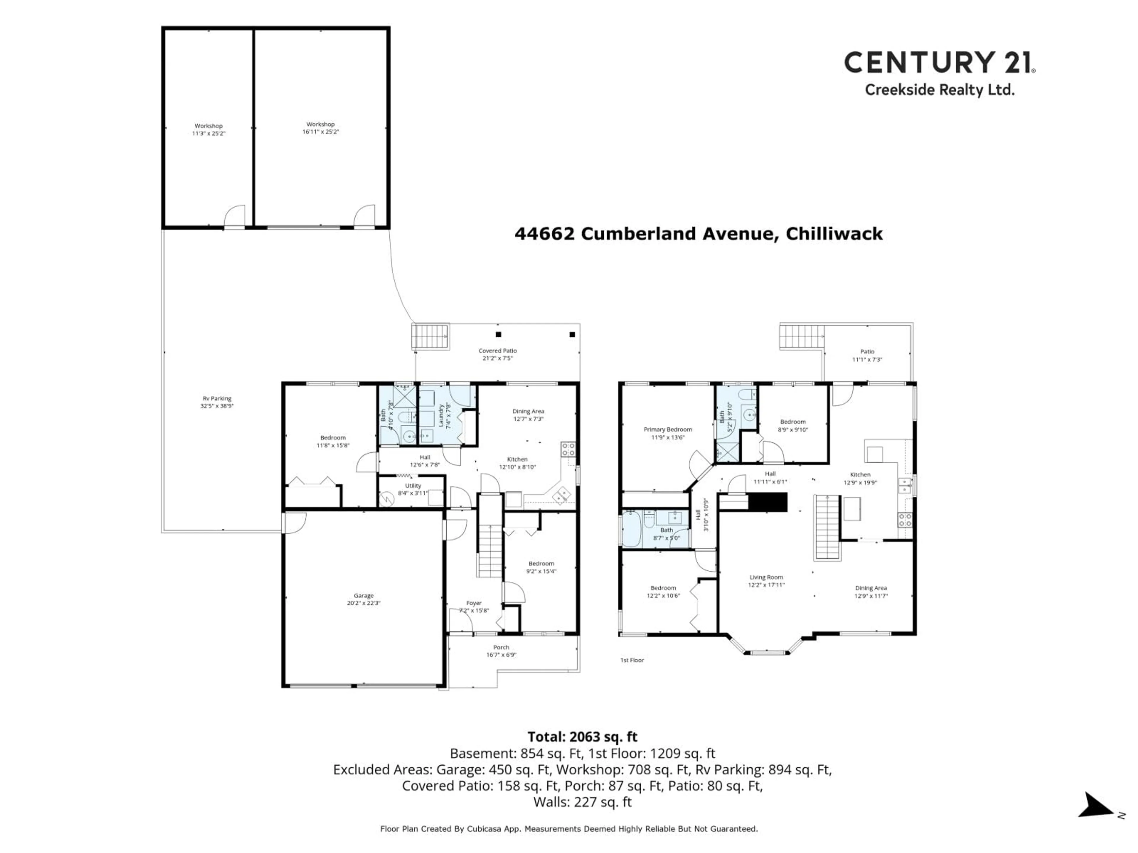 Floor plan for 44662 CUMBERLAND AVENUE, Chilliwack British Columbia V2R3B6