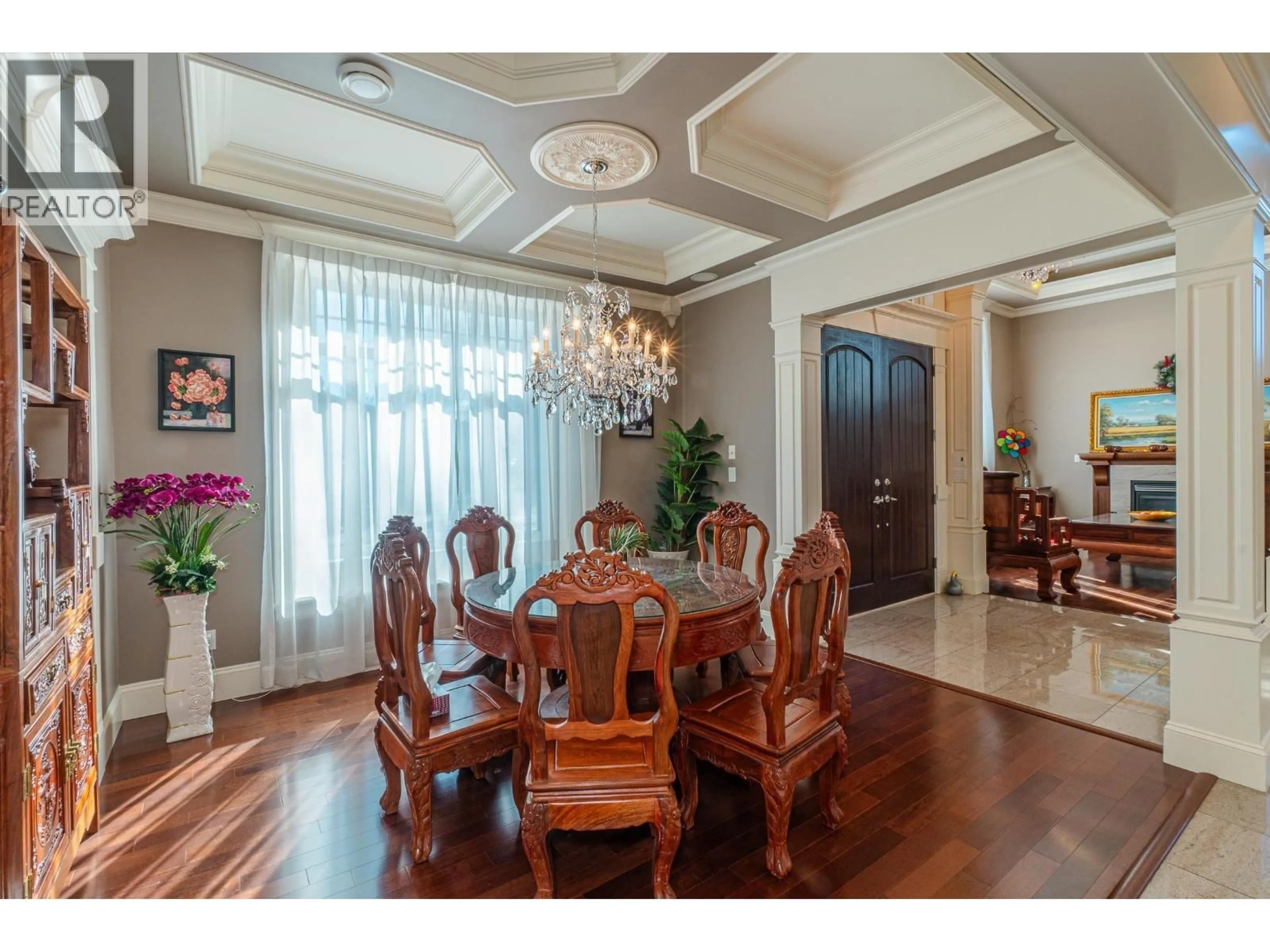 Dining room, wood/laminate floor for 3231 WARDMORE PLACE, Richmond British Columbia V7C1S6