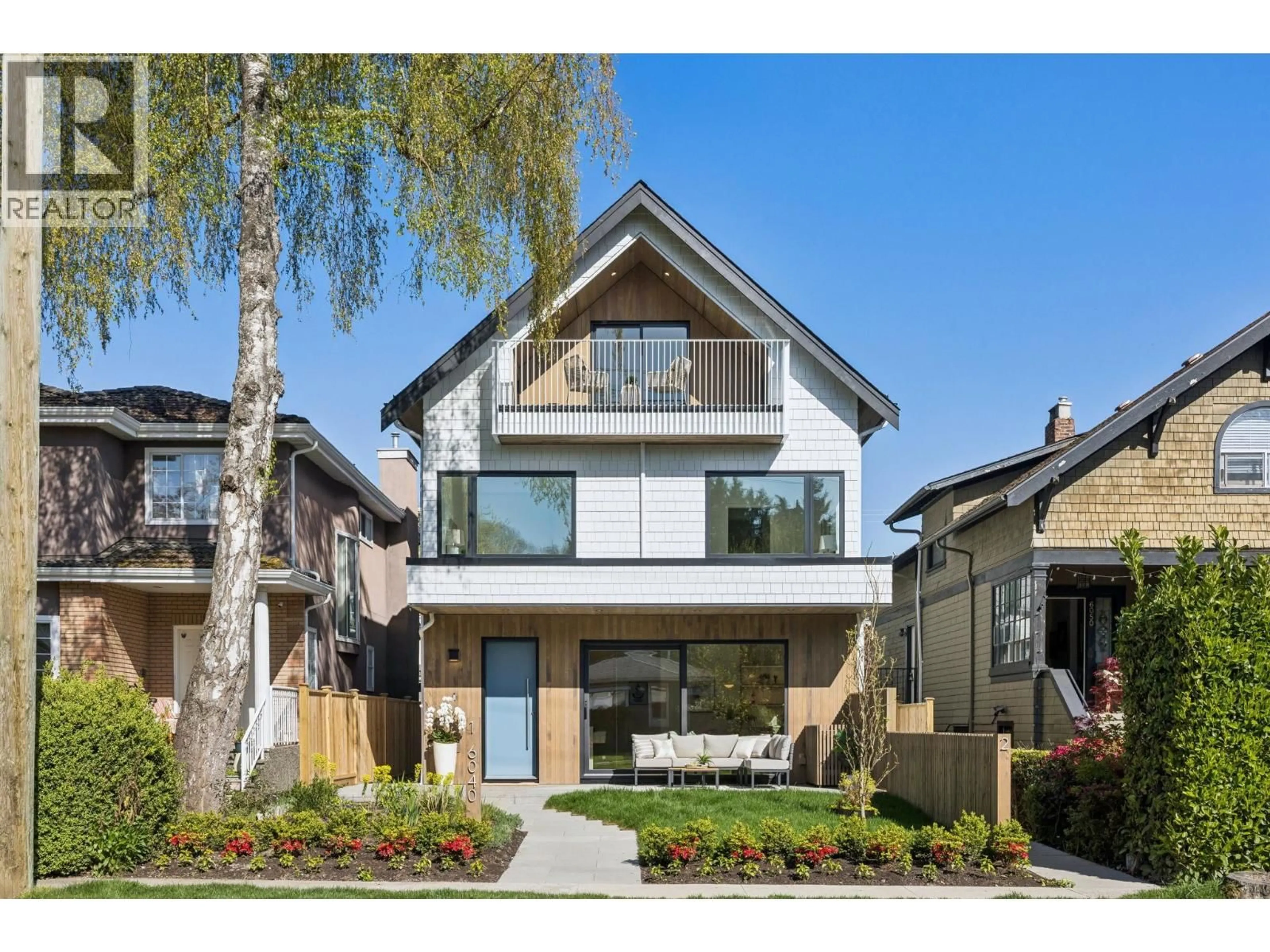 Home with brick exterior material, street for 1 - 6040 LARCH STREET, Vancouver British Columbia V6M4E4