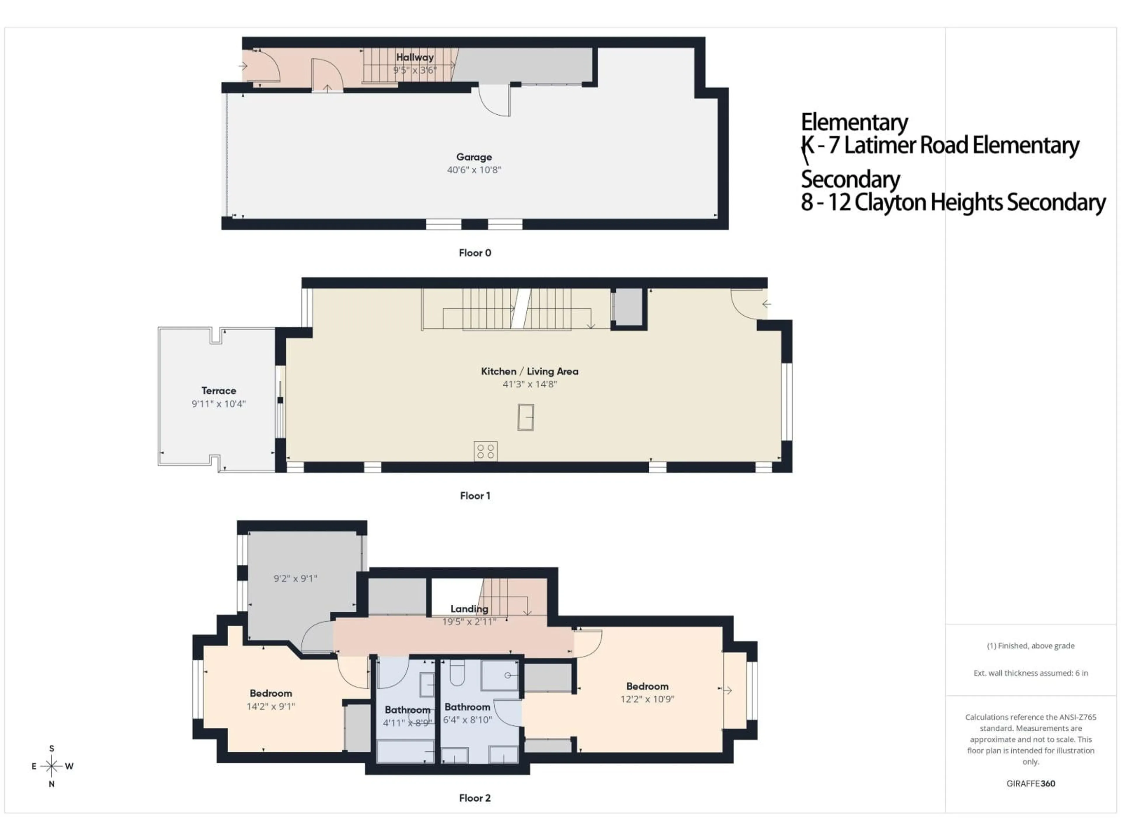Floor plan for 13 - 19250 65TH AVENUE, Surrey British Columbia V4N5R7