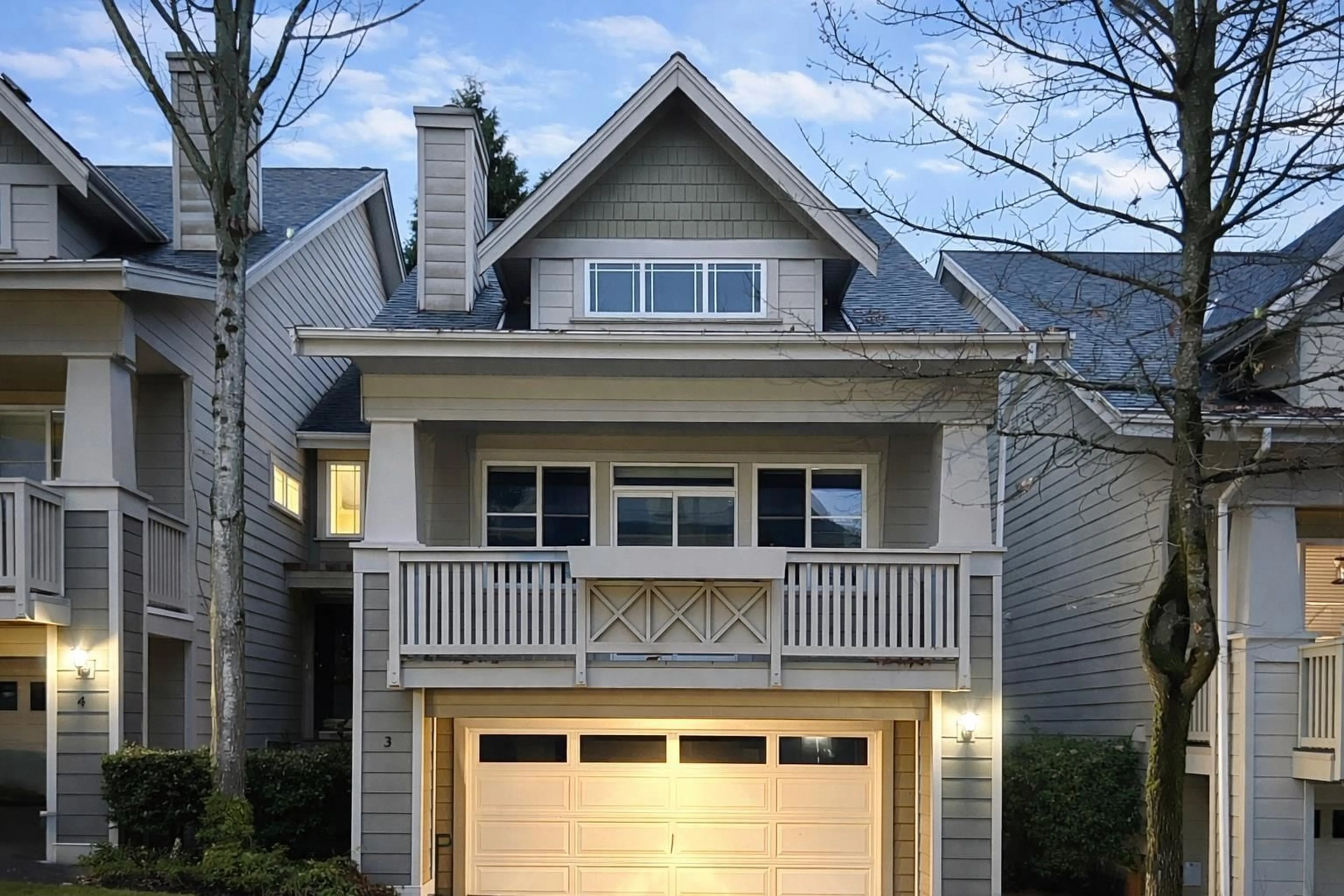 Home with vinyl exterior material, street for 3 - 2588 152 STREET, Surrey British Columbia V4P3H9