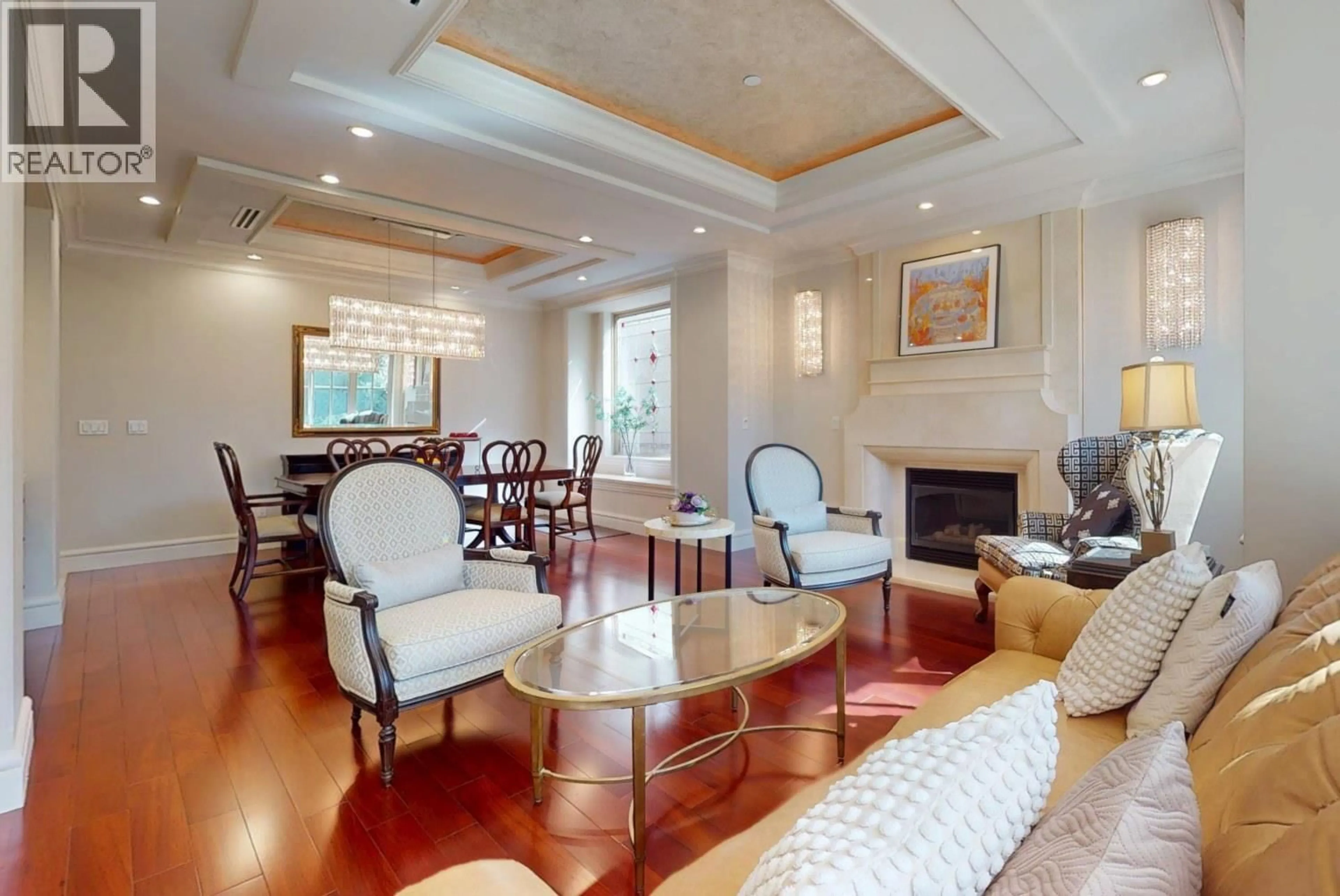 Living room with furniture, wood/laminate floor for 3749 11TH AVENUE, Vancouver British Columbia V6R2K7