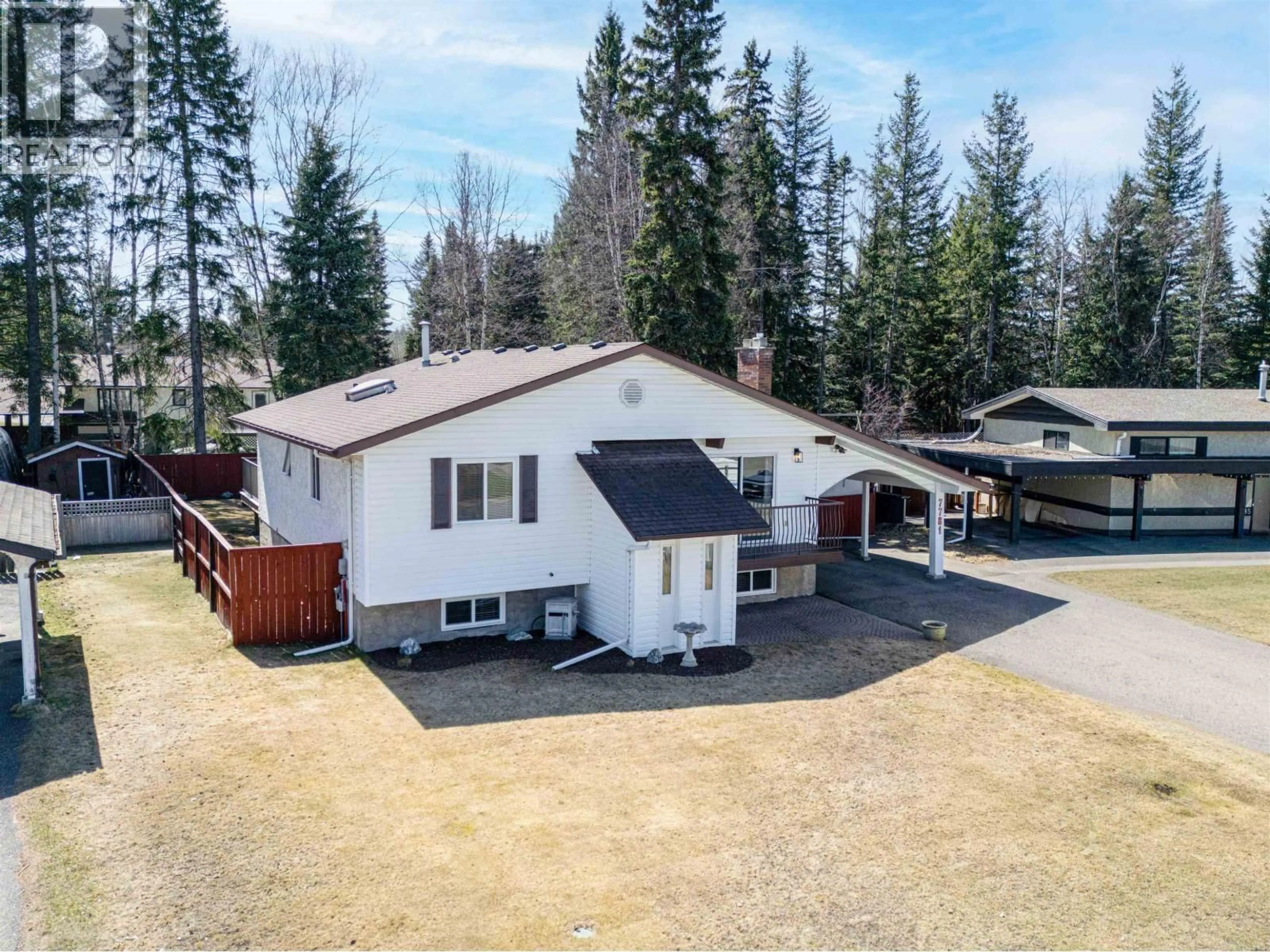 A pic from outside/outdoor area/front of a property/back of a property/a pic from drone, unknown for 7781 LANCASTER CRESCENT, Prince George British Columbia V2N3R3