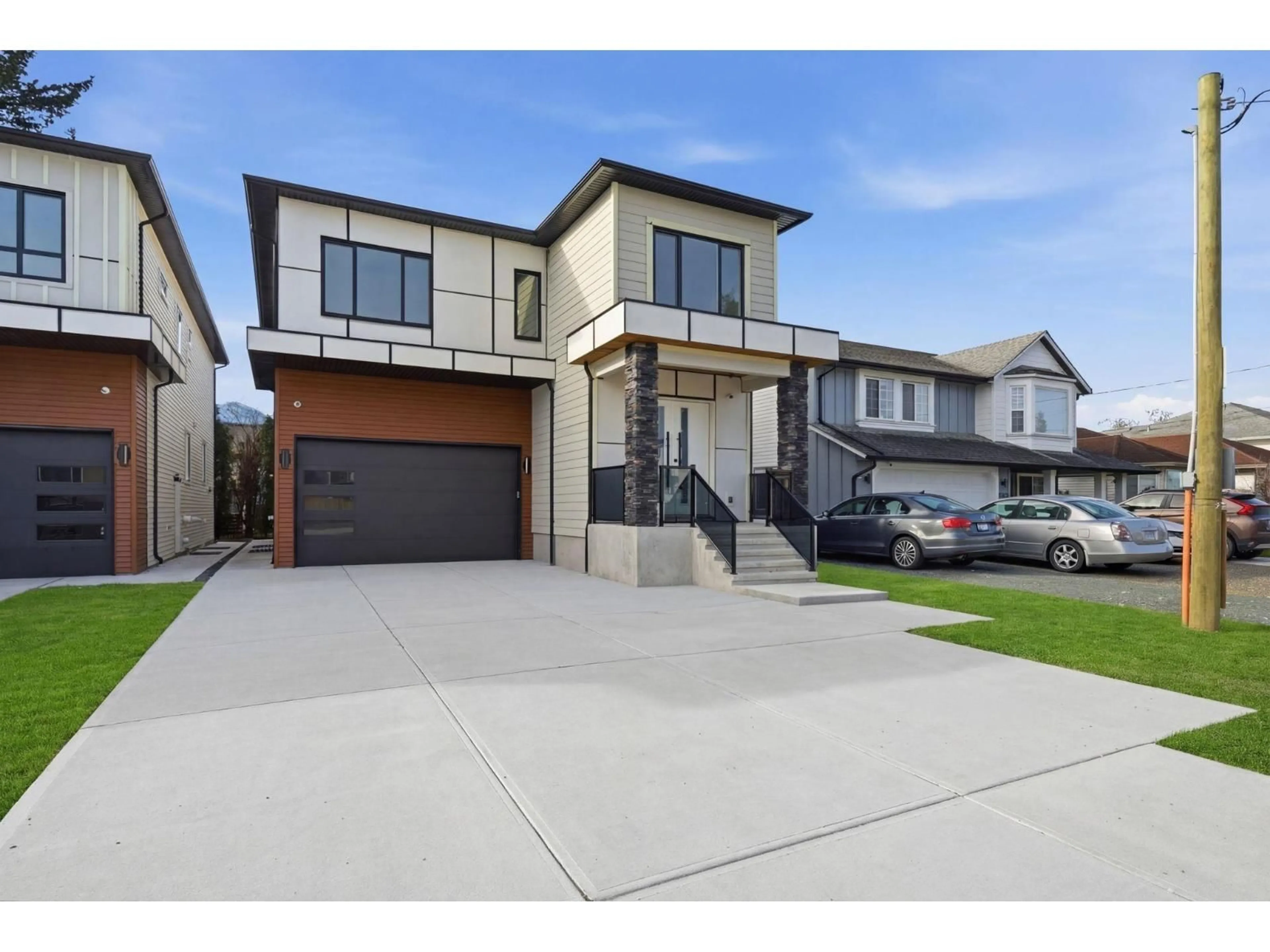 Home with brick exterior material, street for 45122 WATSON ROAD, Chilliwack British Columbia V2R3R5