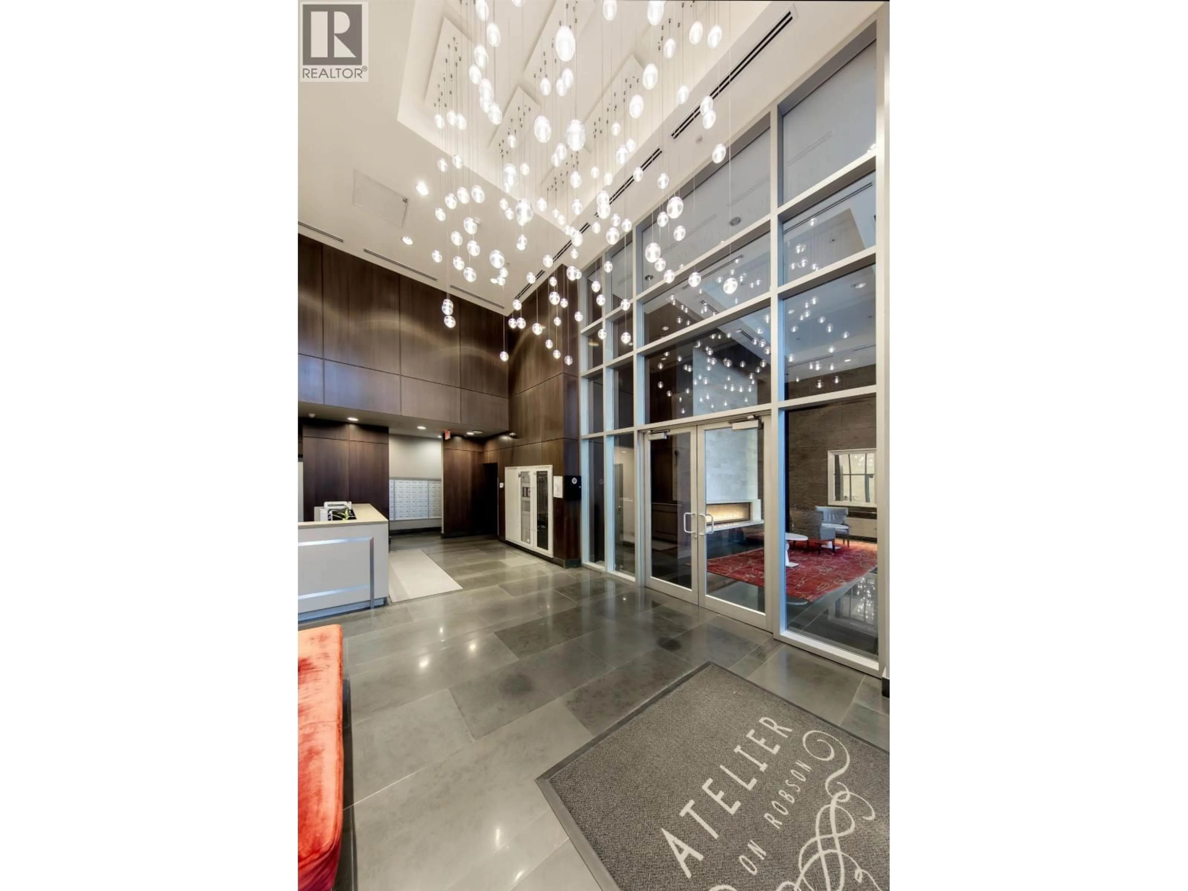 Indoor foyer for 2305 - 833 HOMER STREET, Vancouver British Columbia V6B0H4