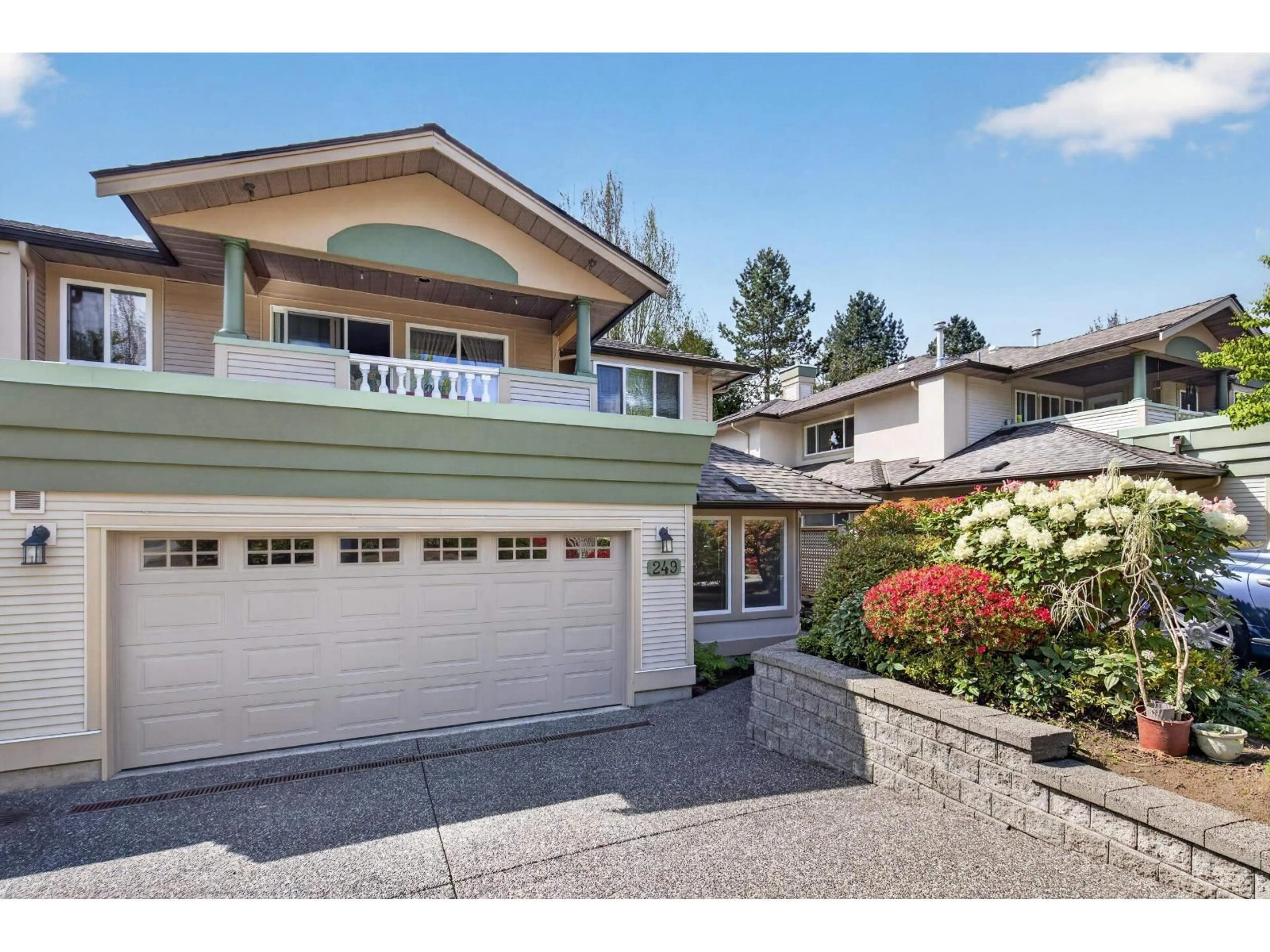 Home with vinyl exterior material, street for 249 - 13888 70 AVENUE, Surrey British Columbia V3W0R8