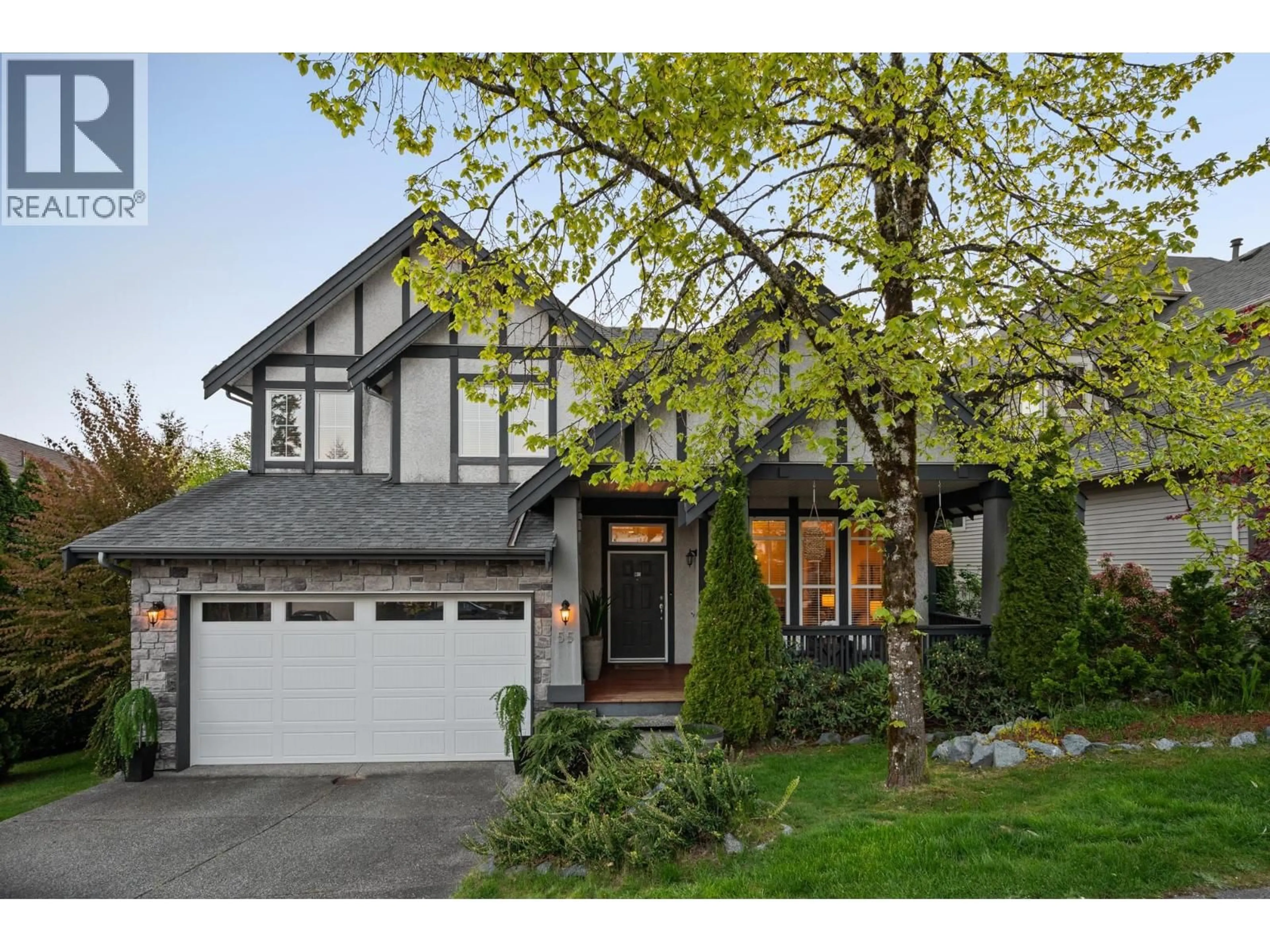 Home with vinyl exterior material, street for 55 CLIFFWOOD DRIVE, Port Moody British Columbia V3H5J8