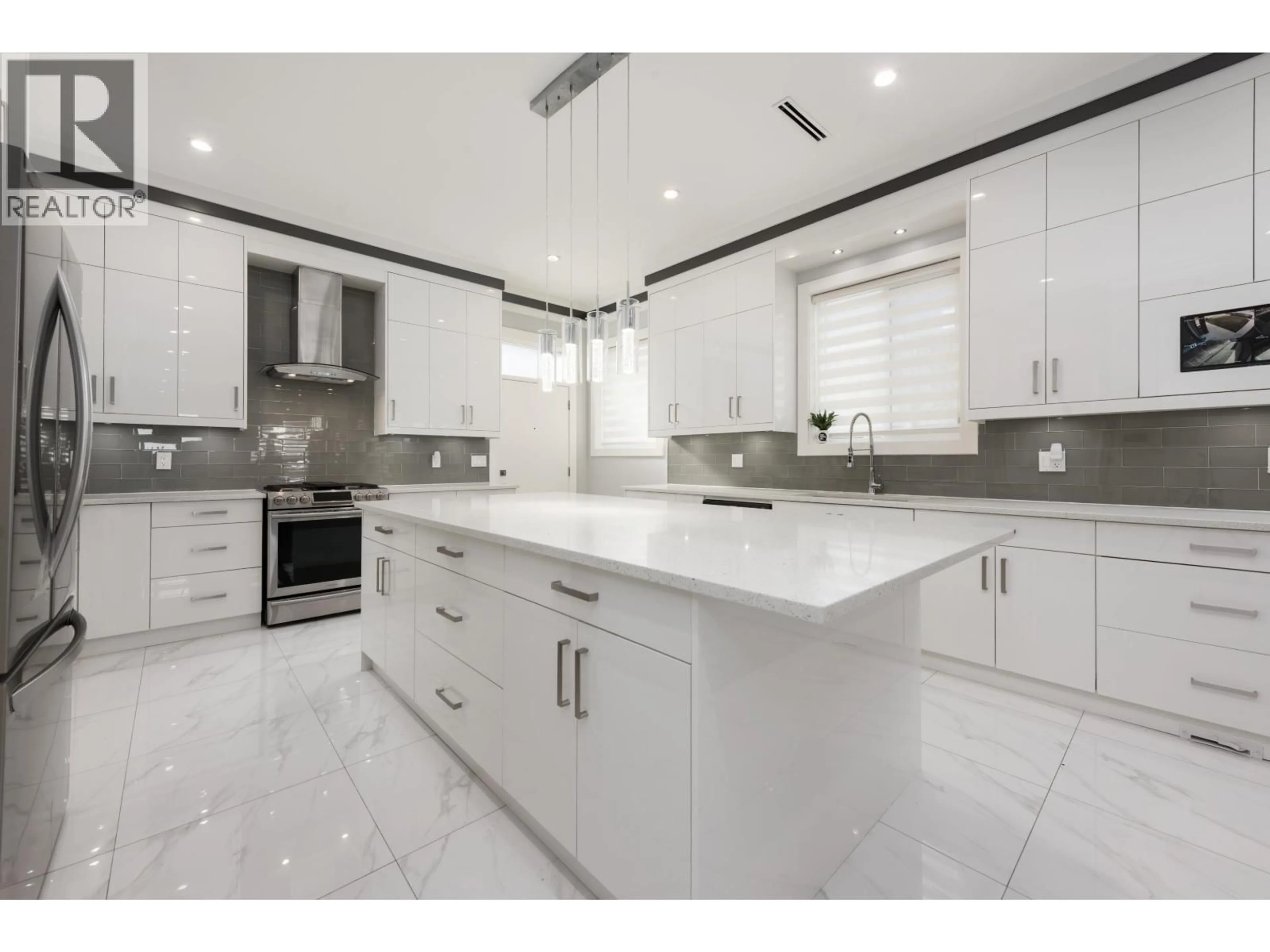 Contemporary kitchen, ceramic/tile floor for 1135 YORSTON COURT, Burnaby British Columbia V5A2T8