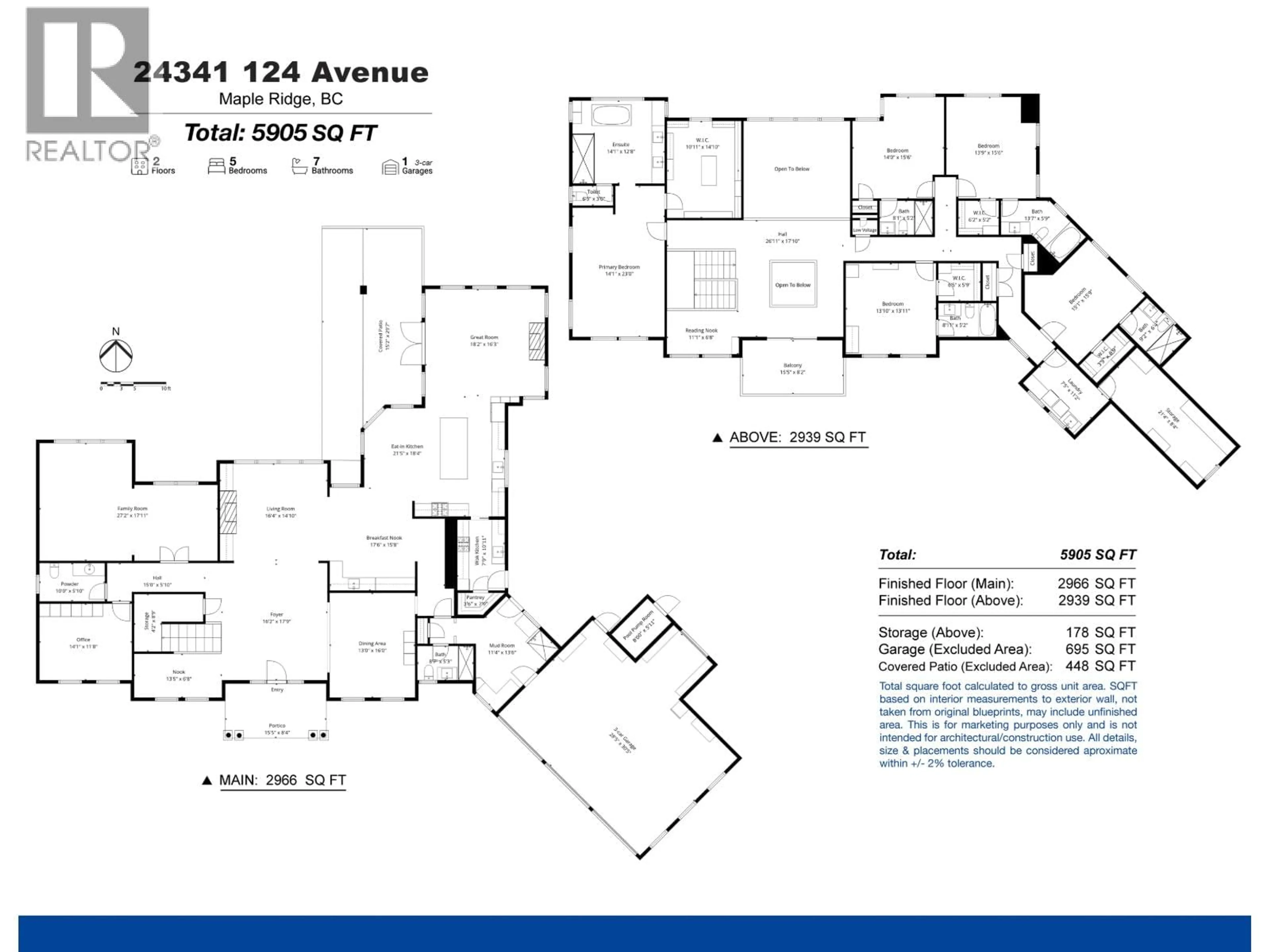 Floor plan for 24341 124 AVENUE, Maple Ridge British Columbia V4R1T4