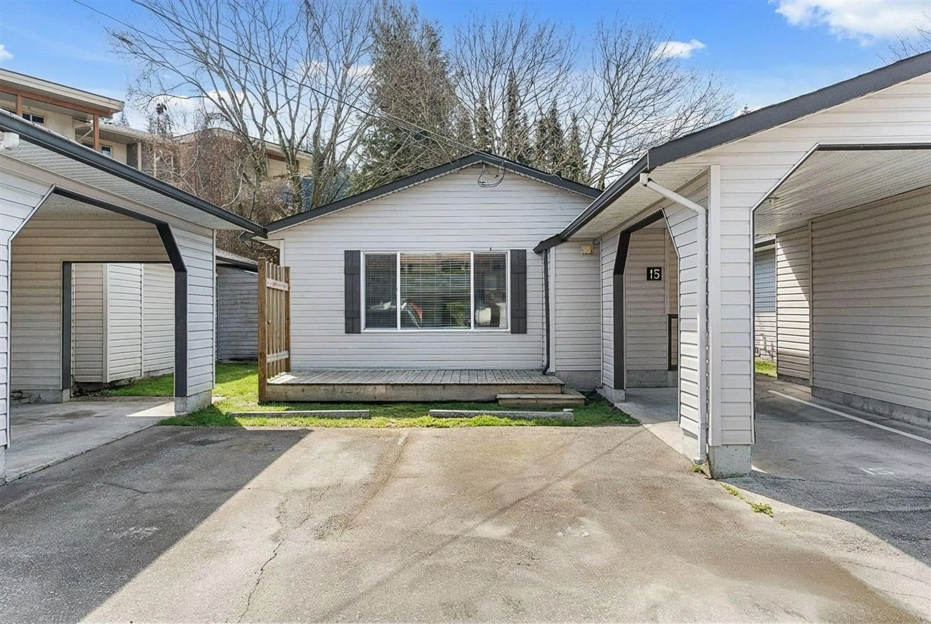 A pic from outside/outdoor area/front of a property/back of a property/a pic from drone, street for 15 - 5648 VEDDER ROAD, Chilliwack British Columbia V2R3M8