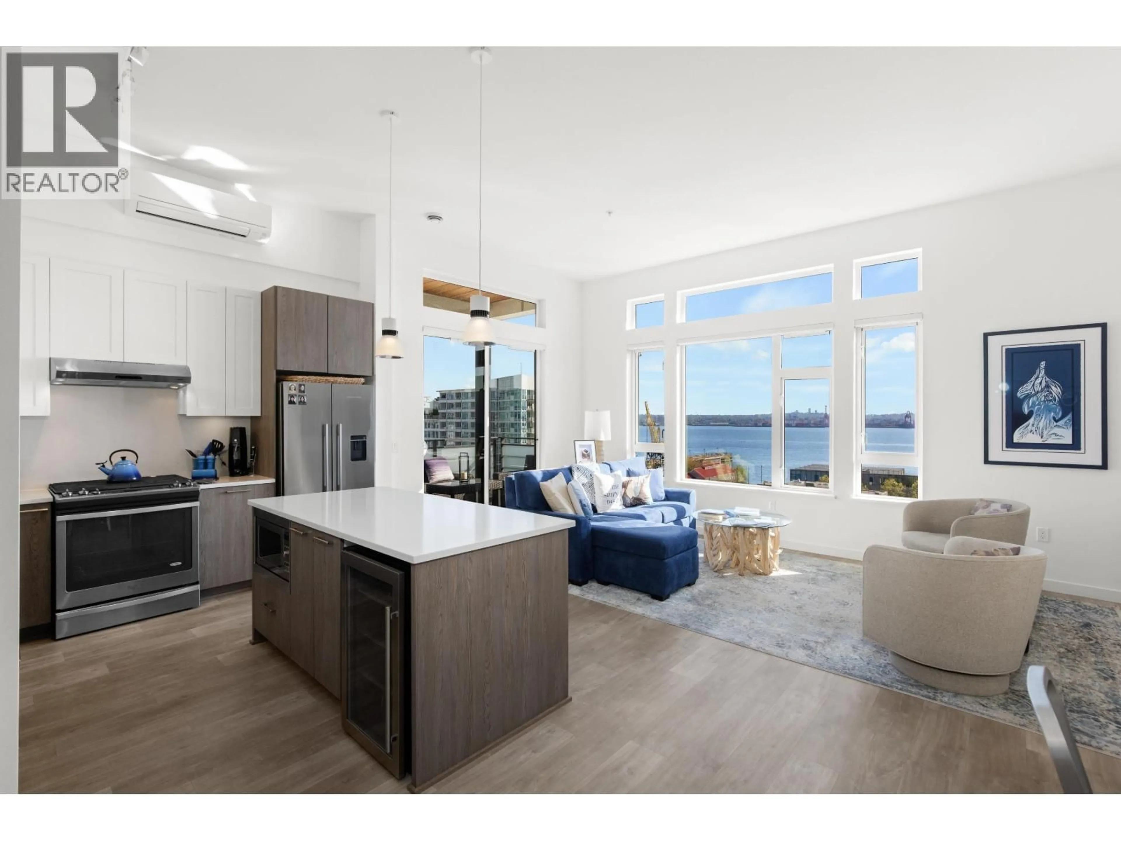 Open concept kitchen, unknown for 612 - 123 1ST STREET, North Vancouver British Columbia V7M0E5