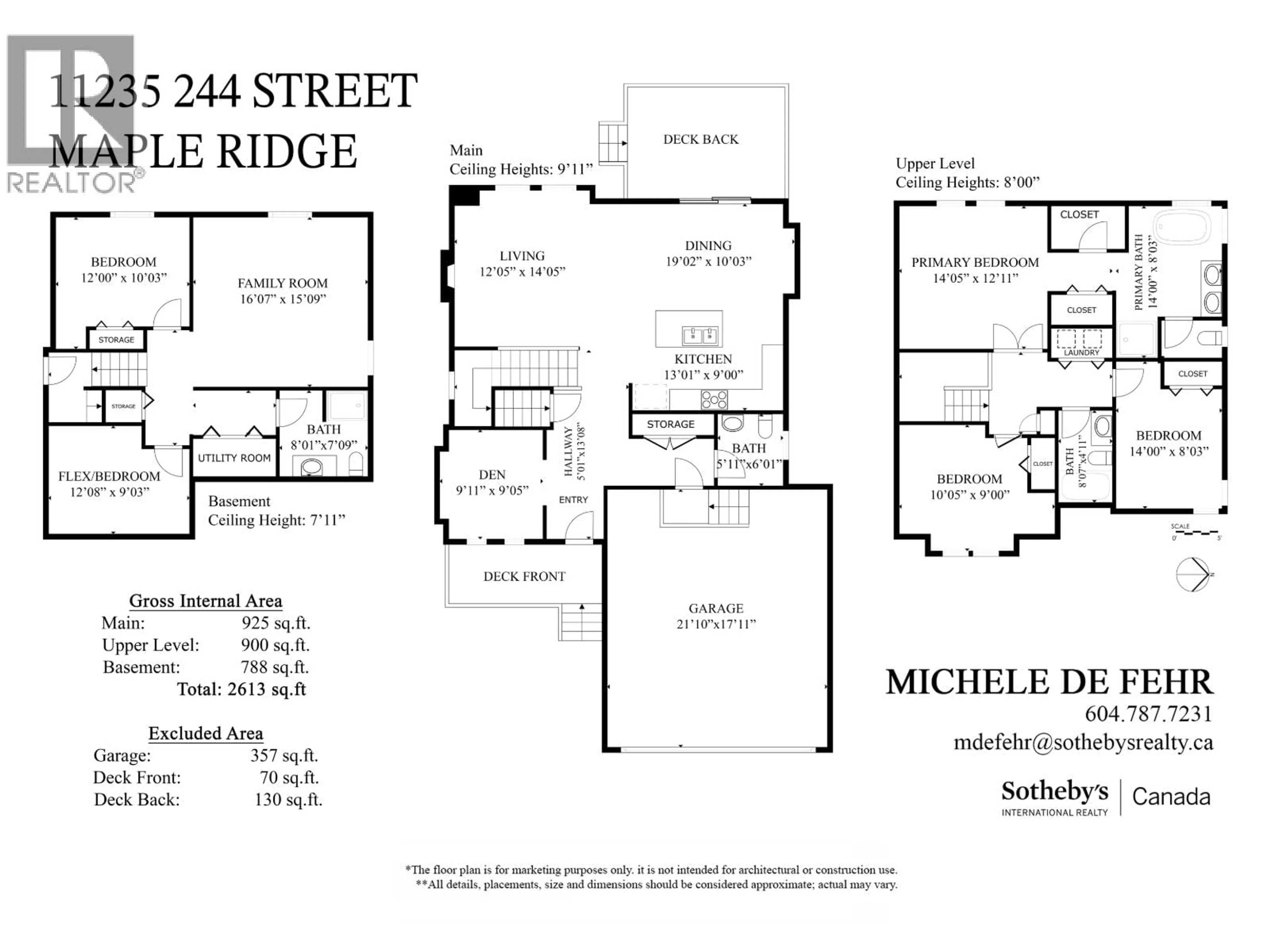 Floor plan for 11235 244 STREET, Maple Ridge British Columbia V2W0H4