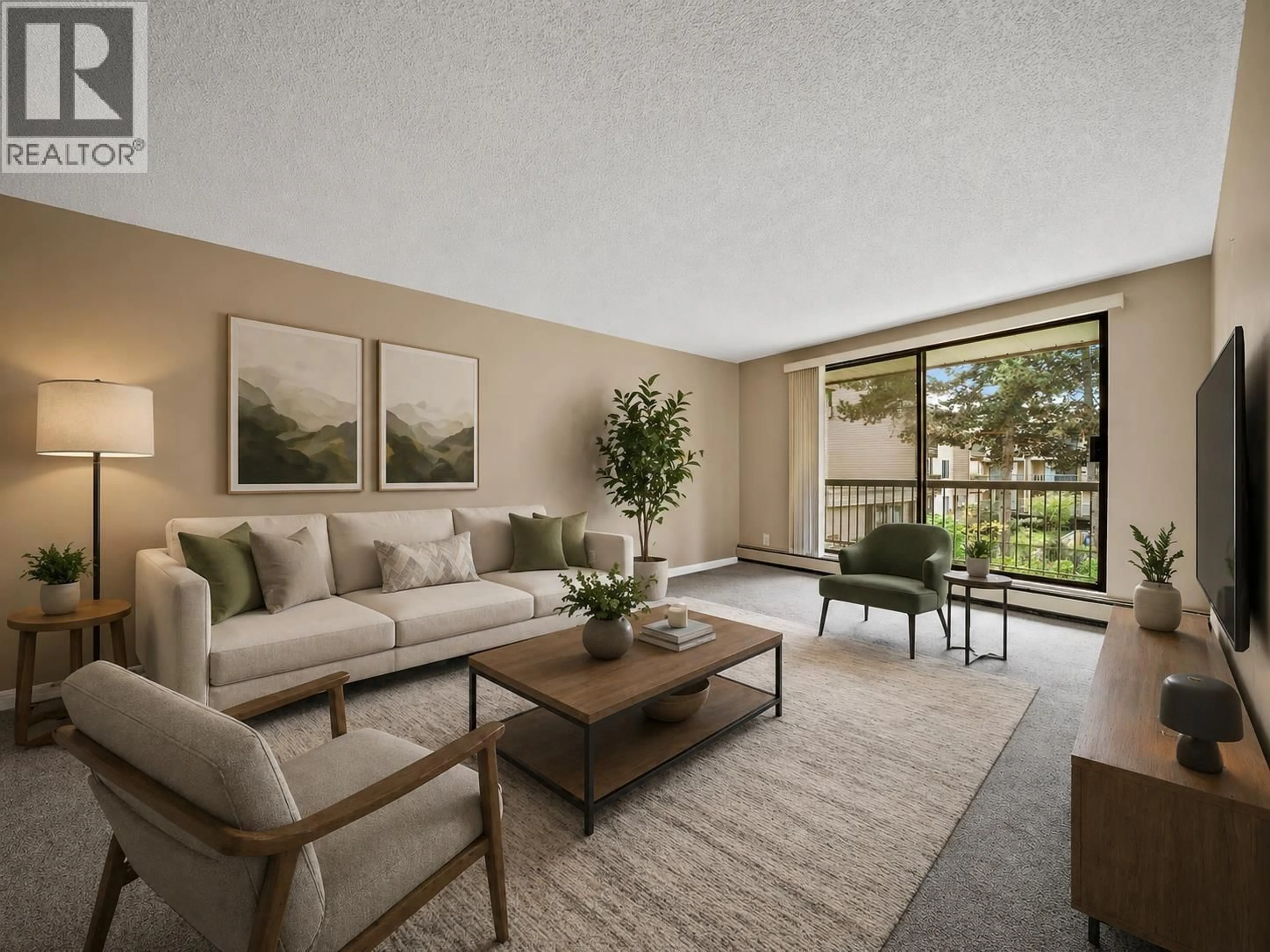 Living room with furniture, unknown for 210 - 8511 ACKROYD ROAD, Richmond British Columbia V6X3E7