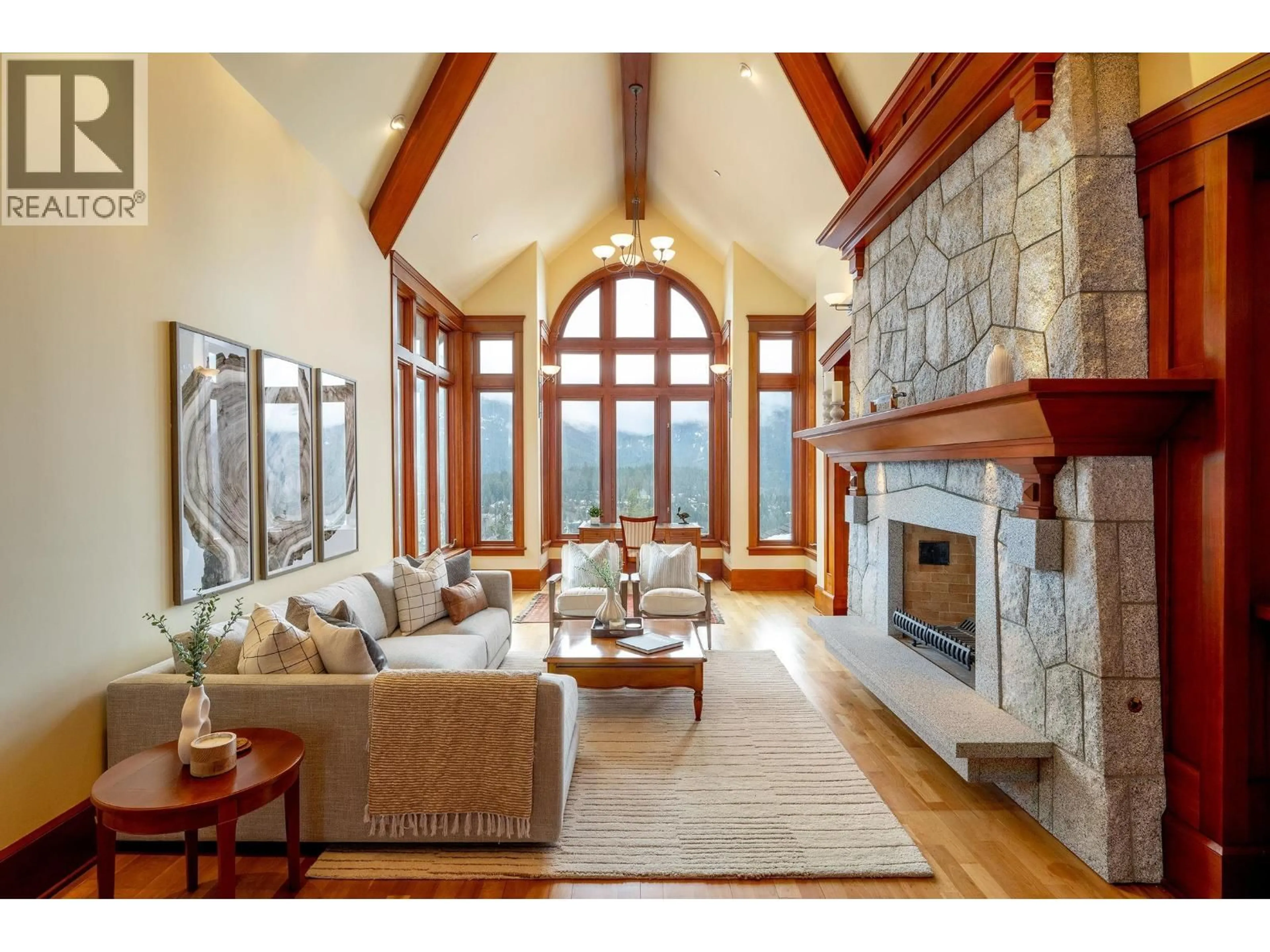 Living room with furniture, unknown for 3833 SUNRIDGE DRIVE, Whistler British Columbia V8E0W1