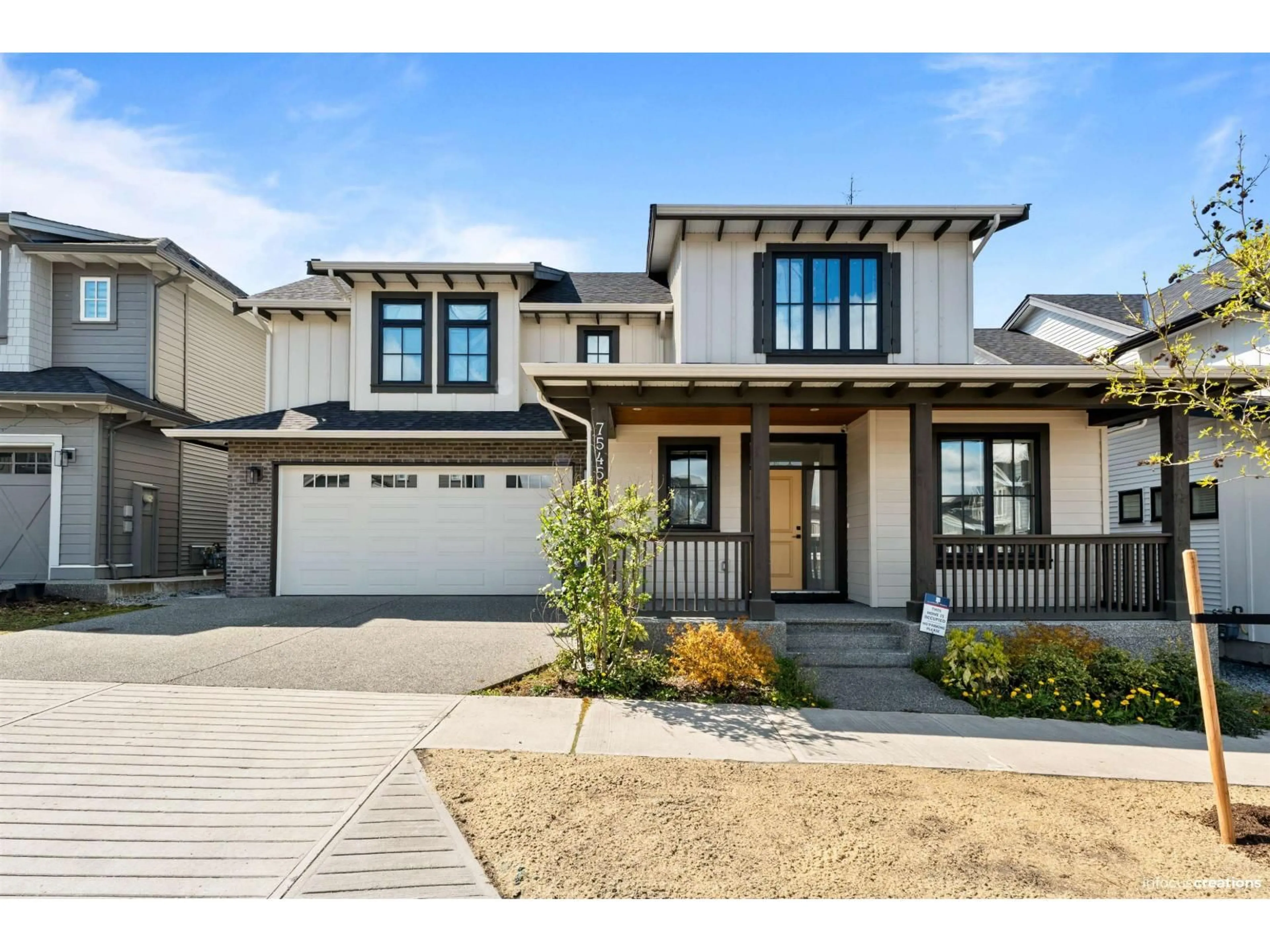Home with brick exterior material, street for 7545 197A STREET, Langley British Columbia V2Y5K2