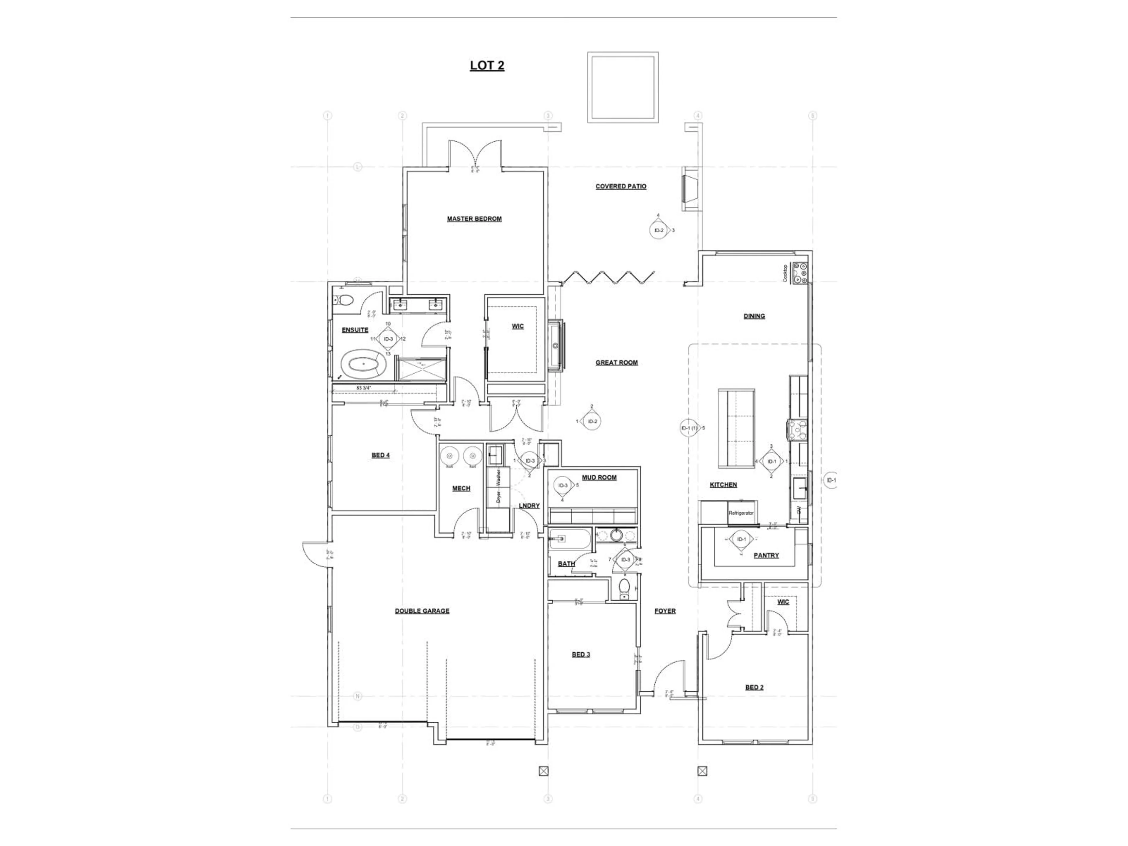 Floor plan for LT.2 - 3743 244 STREET, Langley British Columbia V2Z2L1