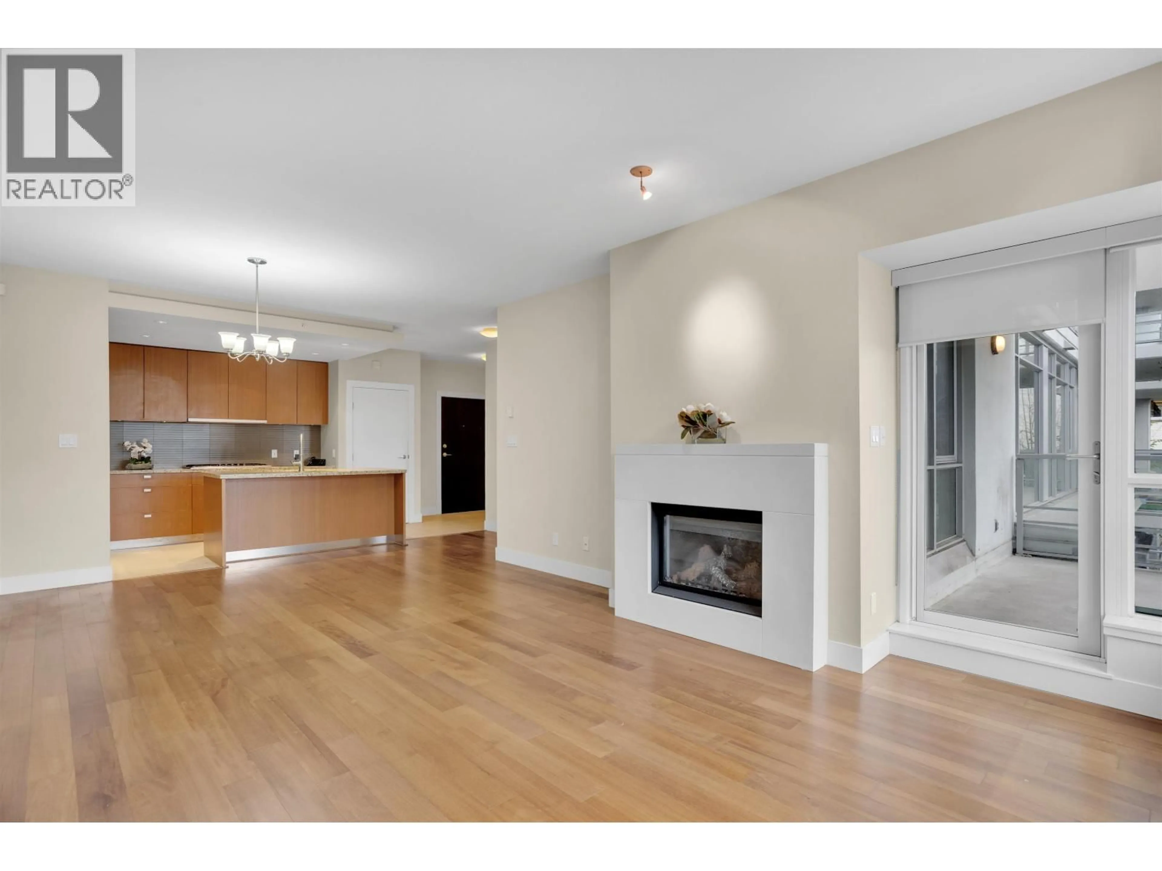 Open concept kitchen, wood/laminate floor for 304 - 6080 IONA DRIVE, Vancouver British Columbia V6T0A4
