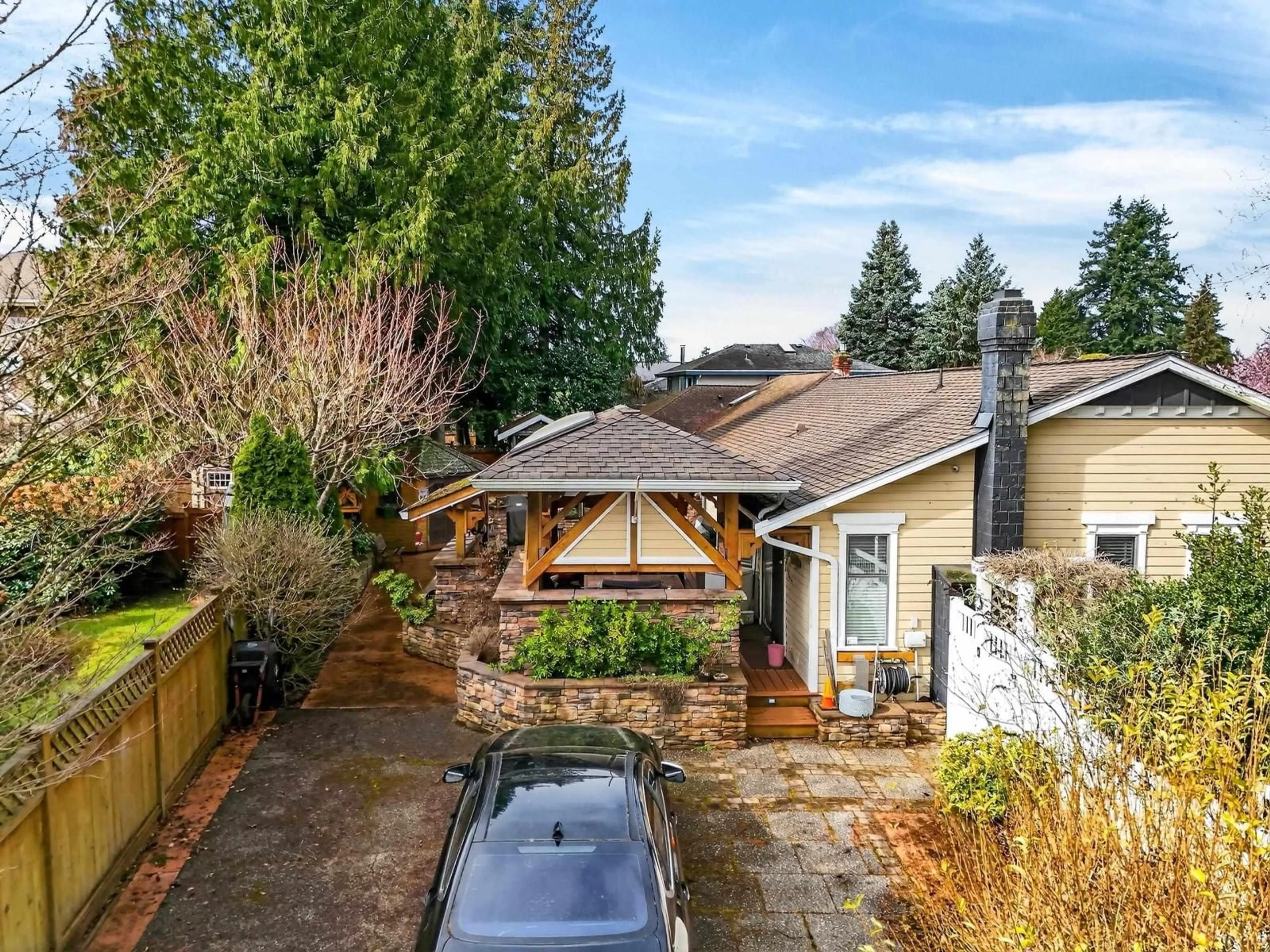 A pic from outside/outdoor area/front of a property/back of a property/a pic from drone, street for 12988 18 AVENUE, Surrey British Columbia V4A7E9