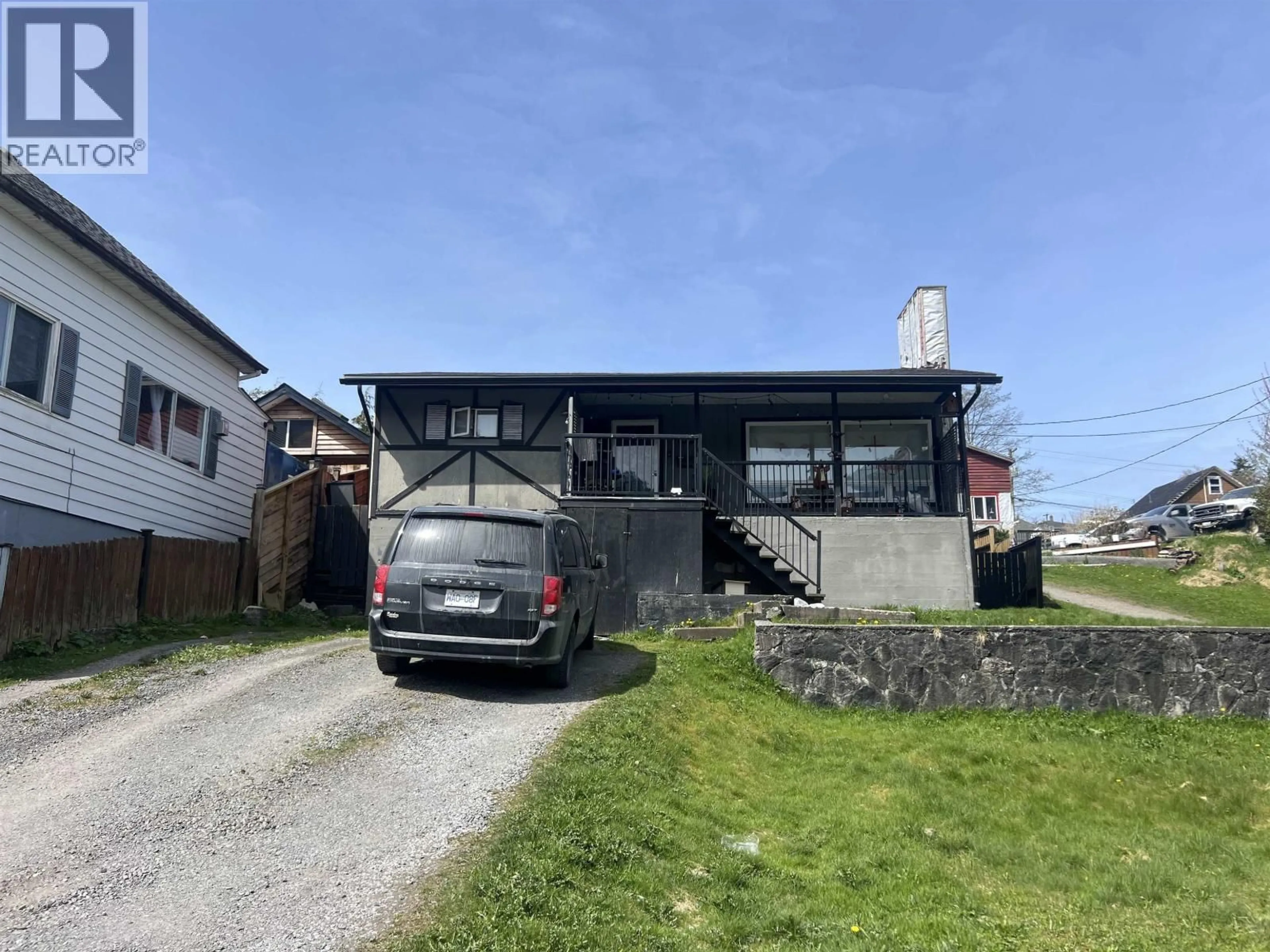 A pic from outside/outdoor area/front of a property/back of a property/a pic from drone, street for 500 8 AVENUE, Prince Rupert British Columbia V8J2P9