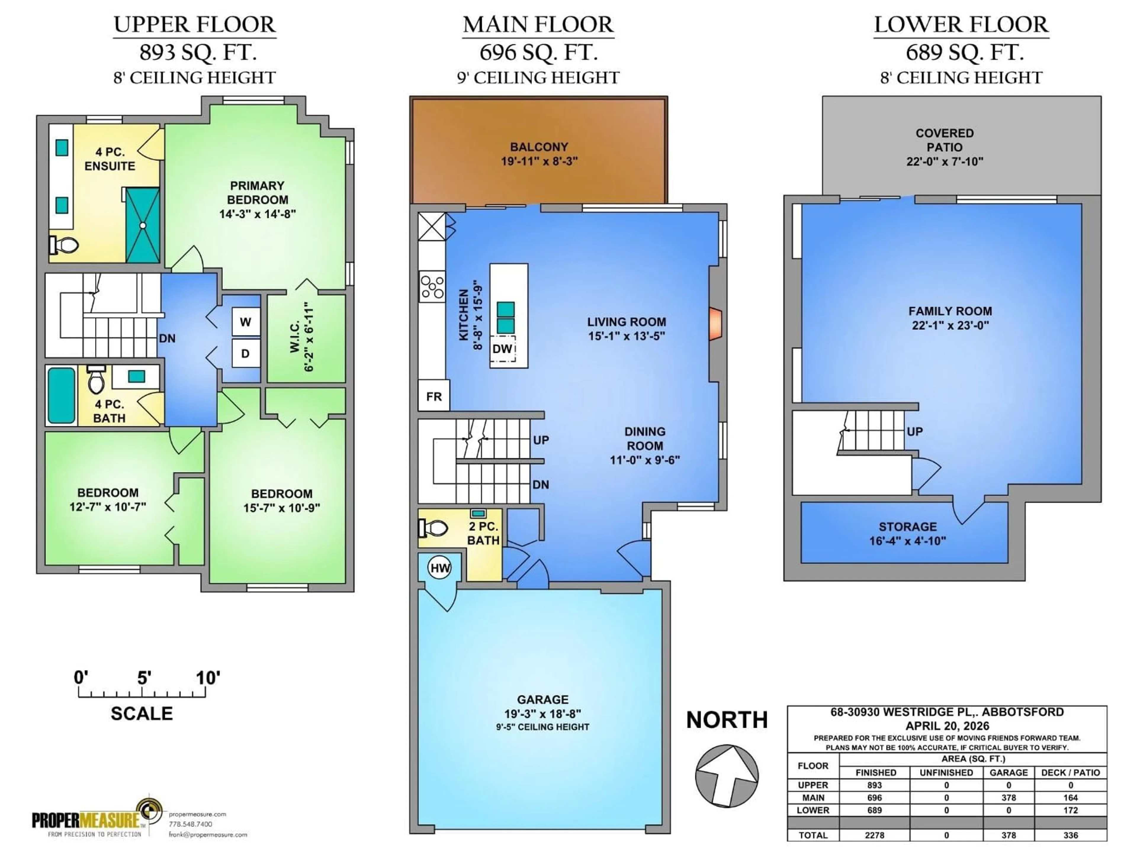 Floor plan for 68 - 30930 WESTRIDGE PLACE, Abbotsford British Columbia V2T0H6