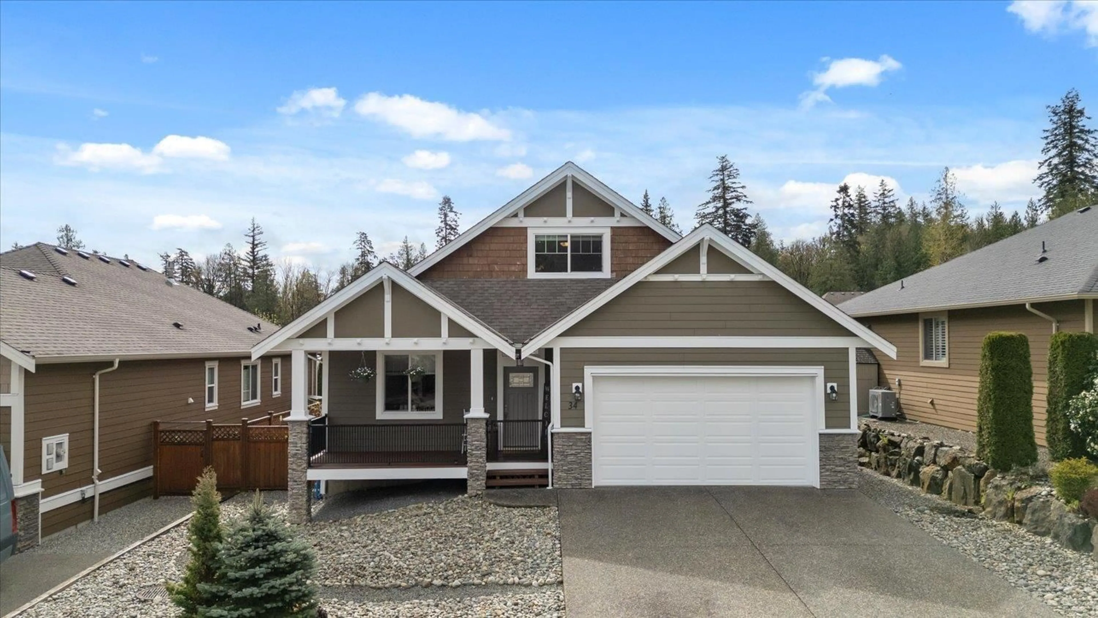 Home with vinyl exterior material, street for 34 - 14550 MORRIS VALLEY ROAD, Harrison Mills British Columbia V0M1A1