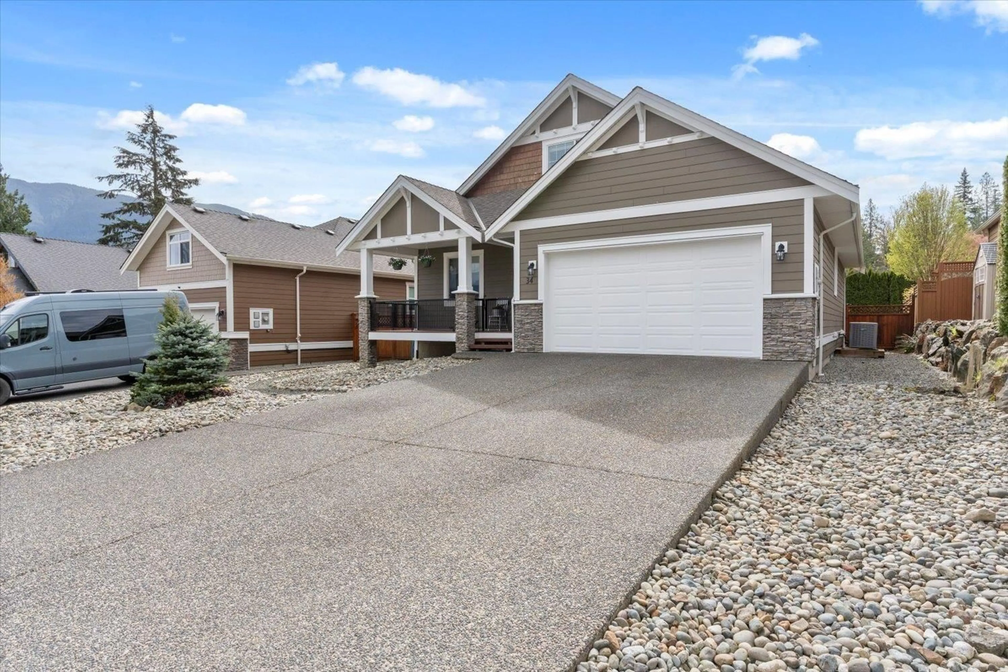 Home with vinyl exterior material, street for 34 - 14550 MORRIS VALLEY ROAD, Harrison Mills British Columbia V0M1A1