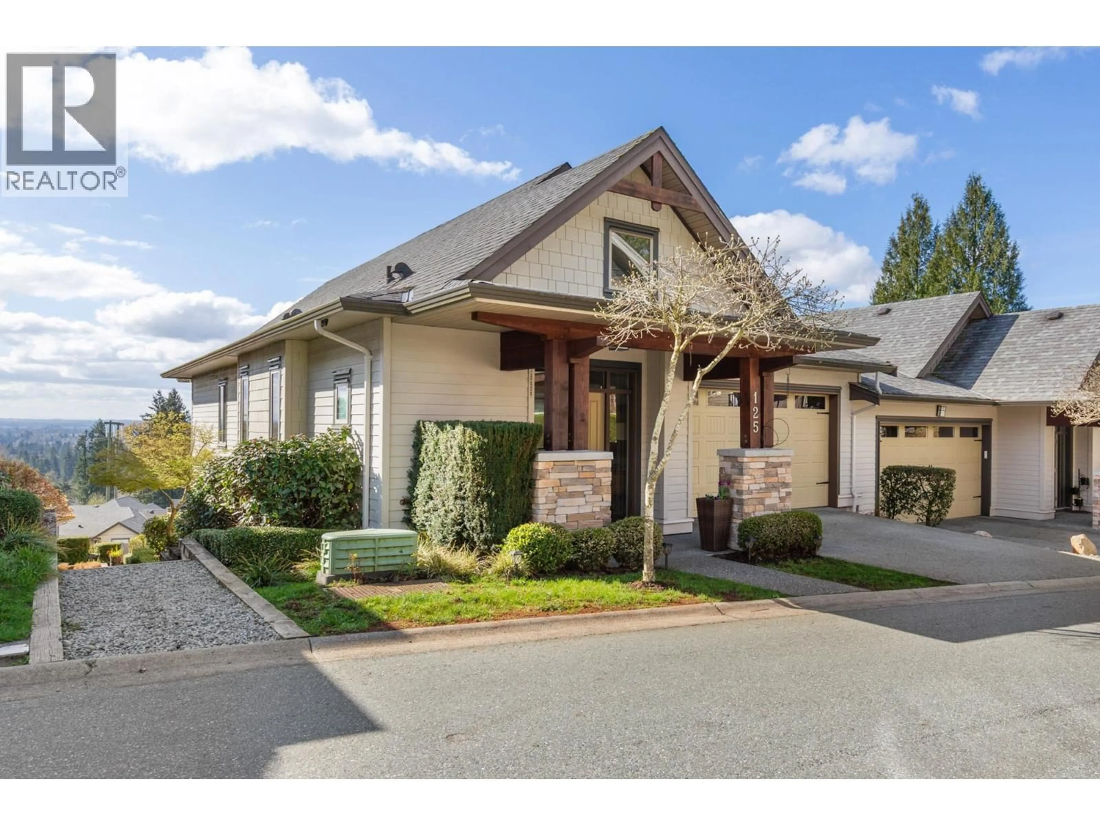 Home with brick exterior material, street for 125 - 3458 BURKE VILLAGE PROMENADE, Coquitlam British Columbia V3E0J1