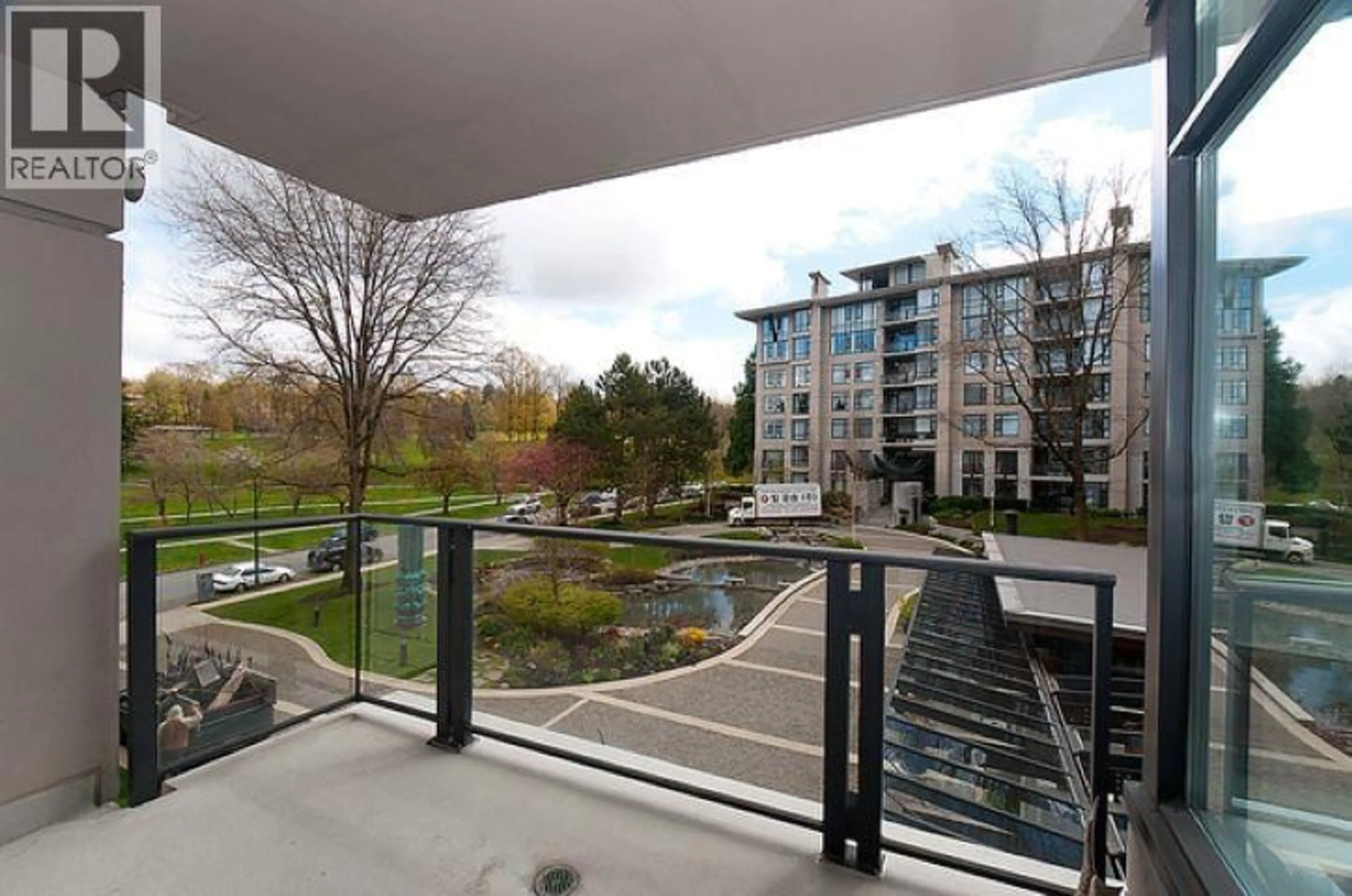Balcony in the apartment, city buildings view from balcony for 320 - 4685 VALLEY DRIVE, Vancouver British Columbia V6J5M2