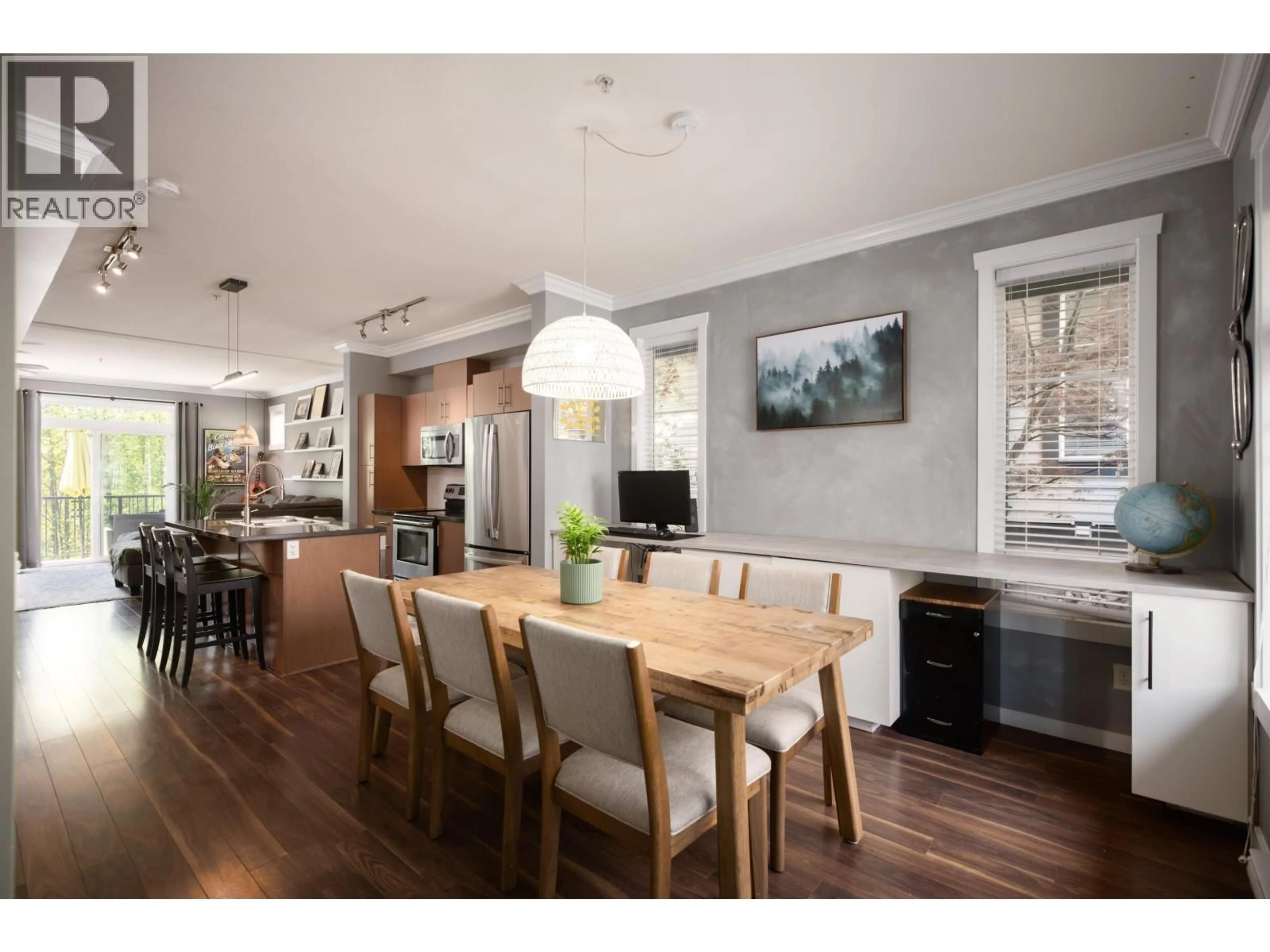 Dining room, wood/laminate floor for 47 - 13819 232 STREET, Maple Ridge British Columbia V4R0C7