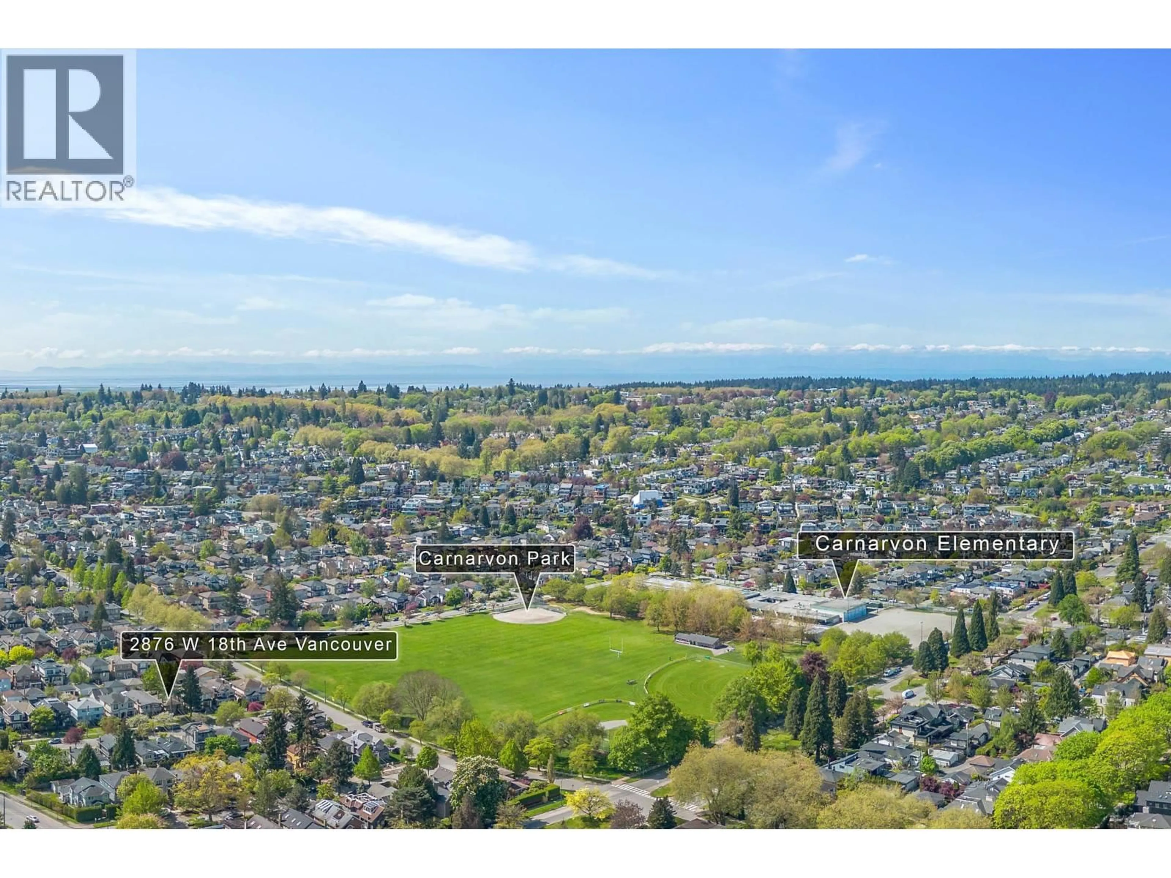 A pic from outside/outdoor area/front of a property/back of a property/a pic from drone, mountain view for 2876 18TH AVENUE, Vancouver British Columbia V6L1B6