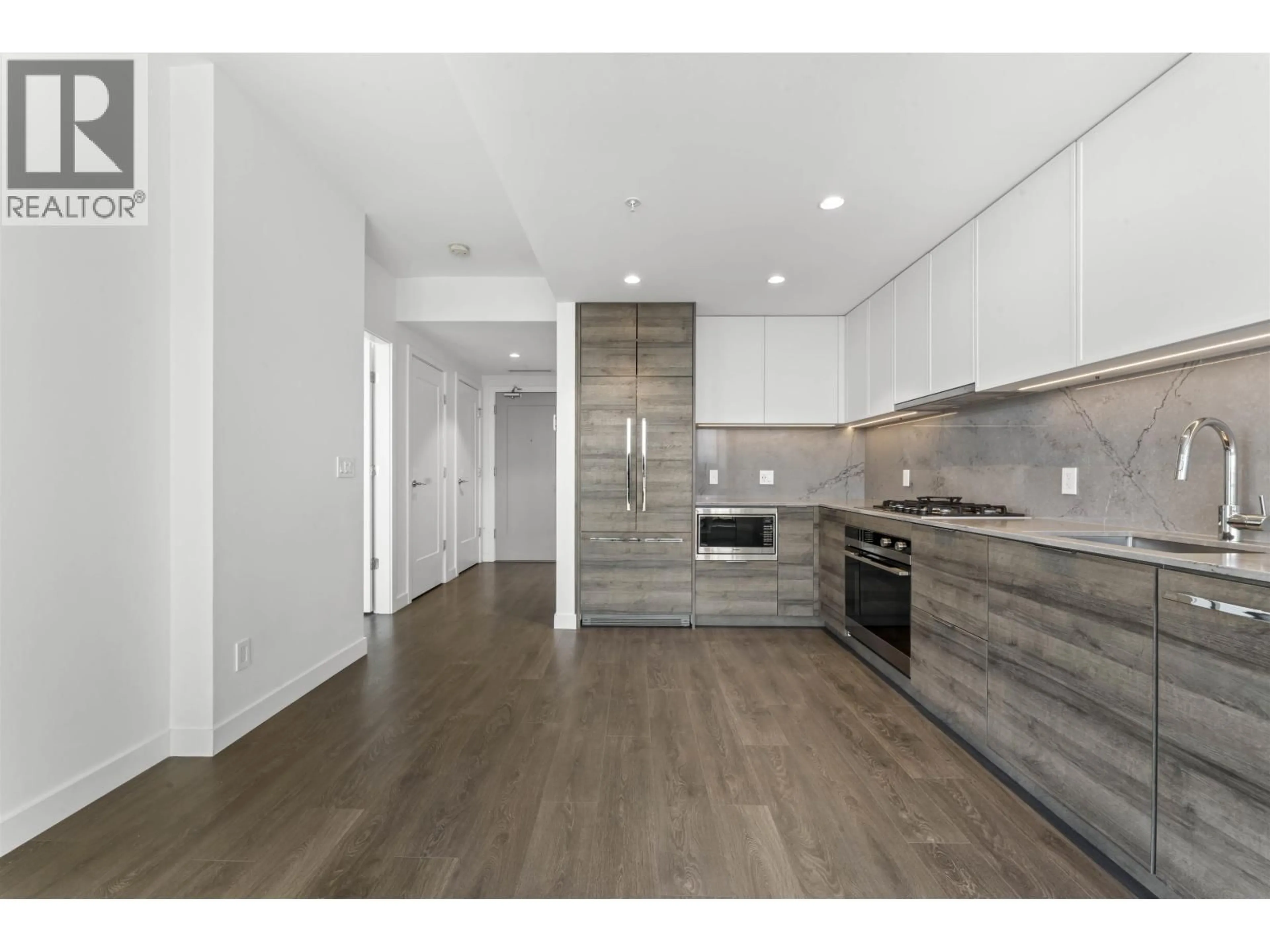 Open concept kitchen, wood/laminate floor for 1203 - 1045 AUSTIN AVENUE, Coquitlam British Columbia V3K3H5