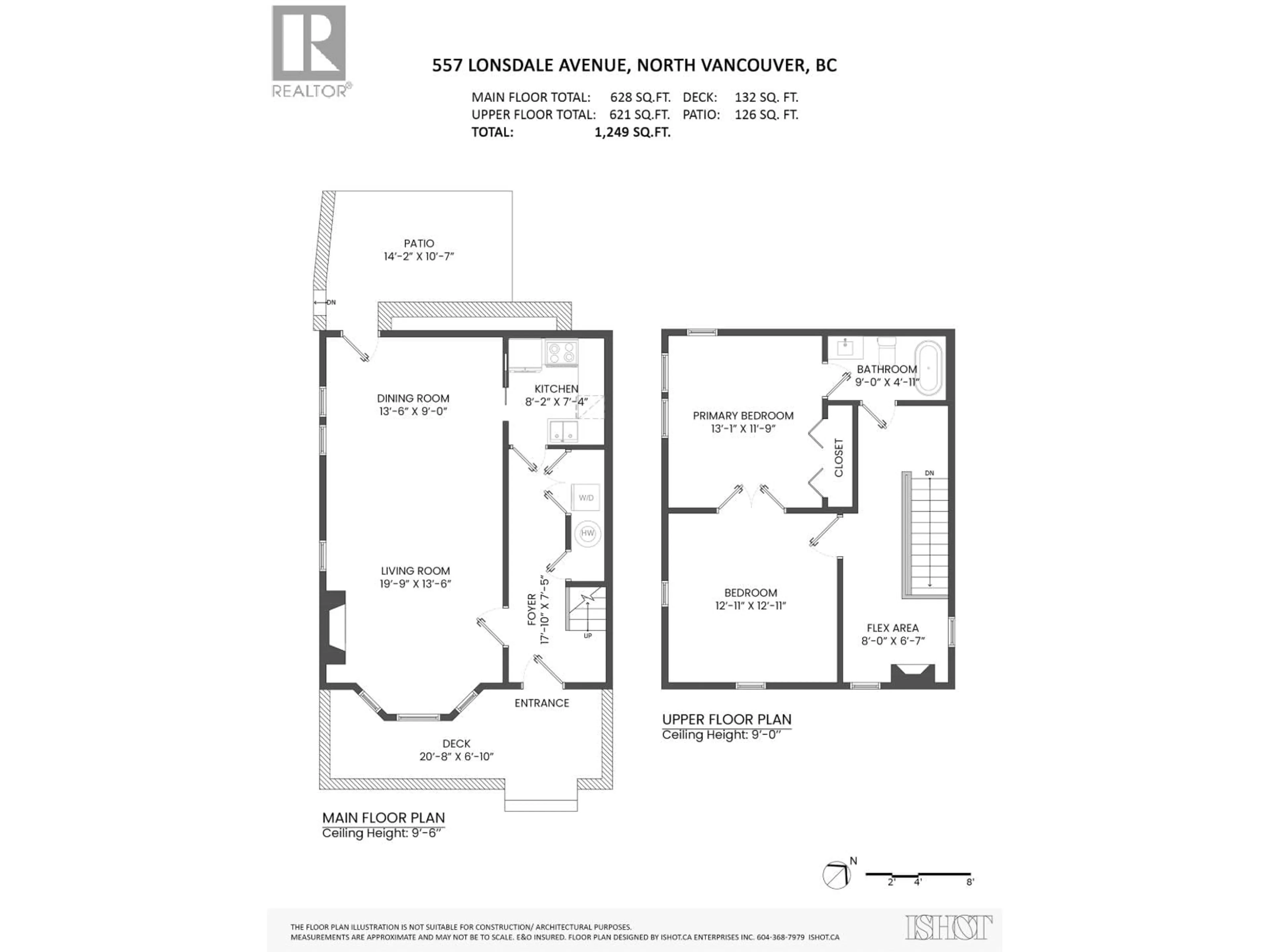 Floor plan for 557 LONSDALE AVENUE, North Vancouver British Columbia V7M2G6