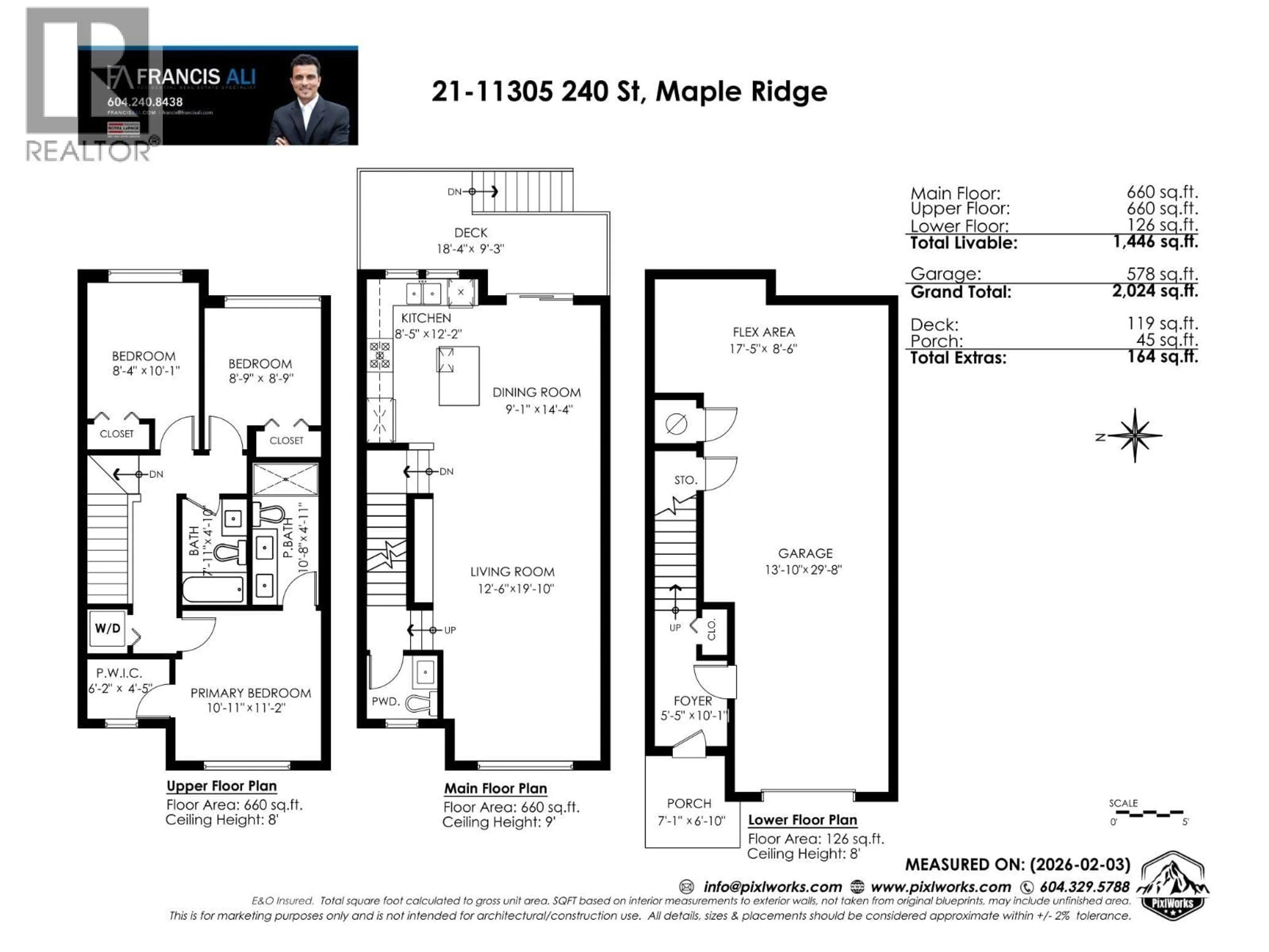 Floor plan for 21 - 11305 240 STREET, Maple Ridge British Columbia V2W0J1