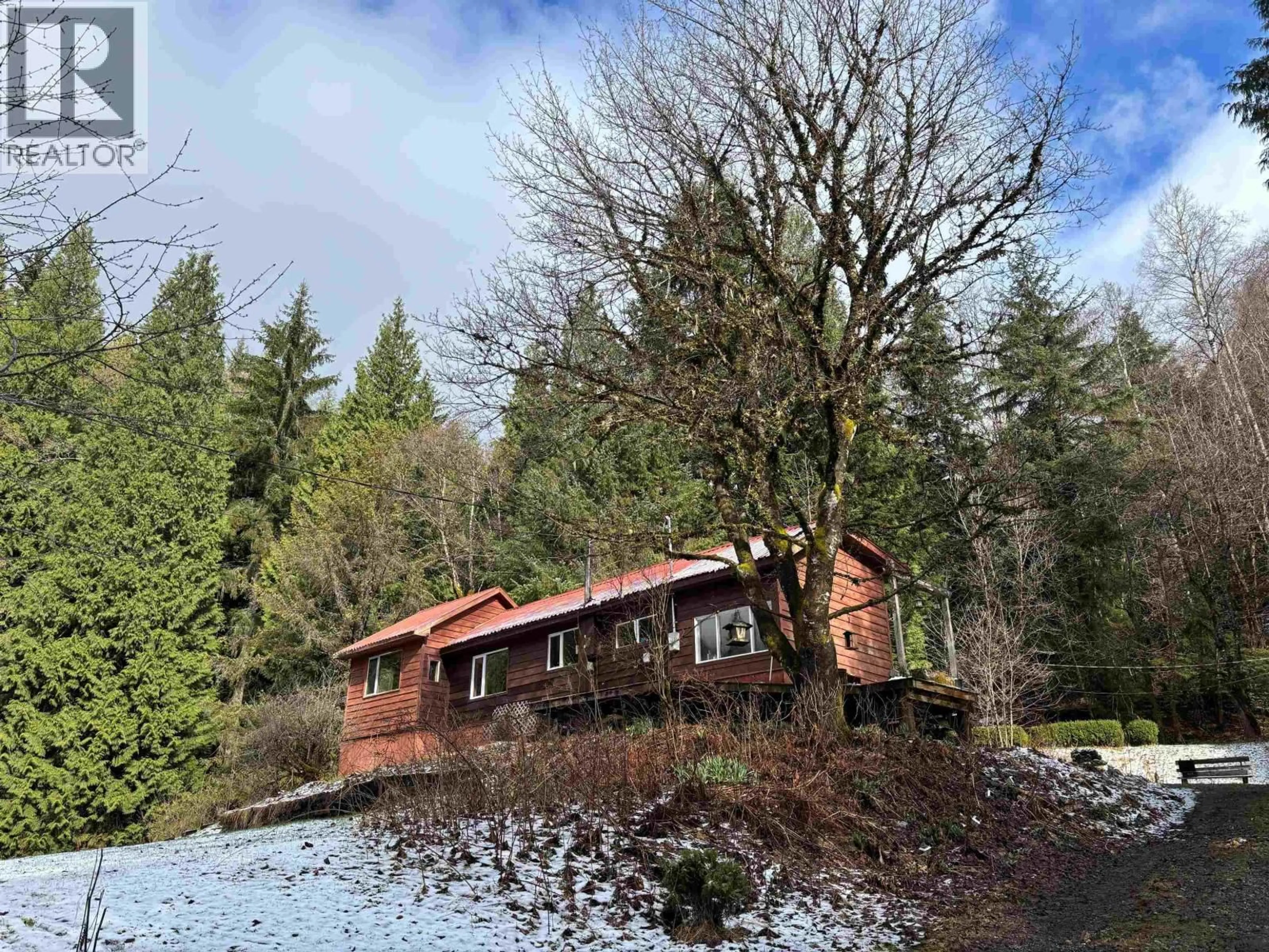 A pic from outside/outdoor area/front of a property/back of a property/a pic from drone, forest/trees view for LOTS - 2390 USK STATION ROAD, Terrace British Columbia V8G4T5
