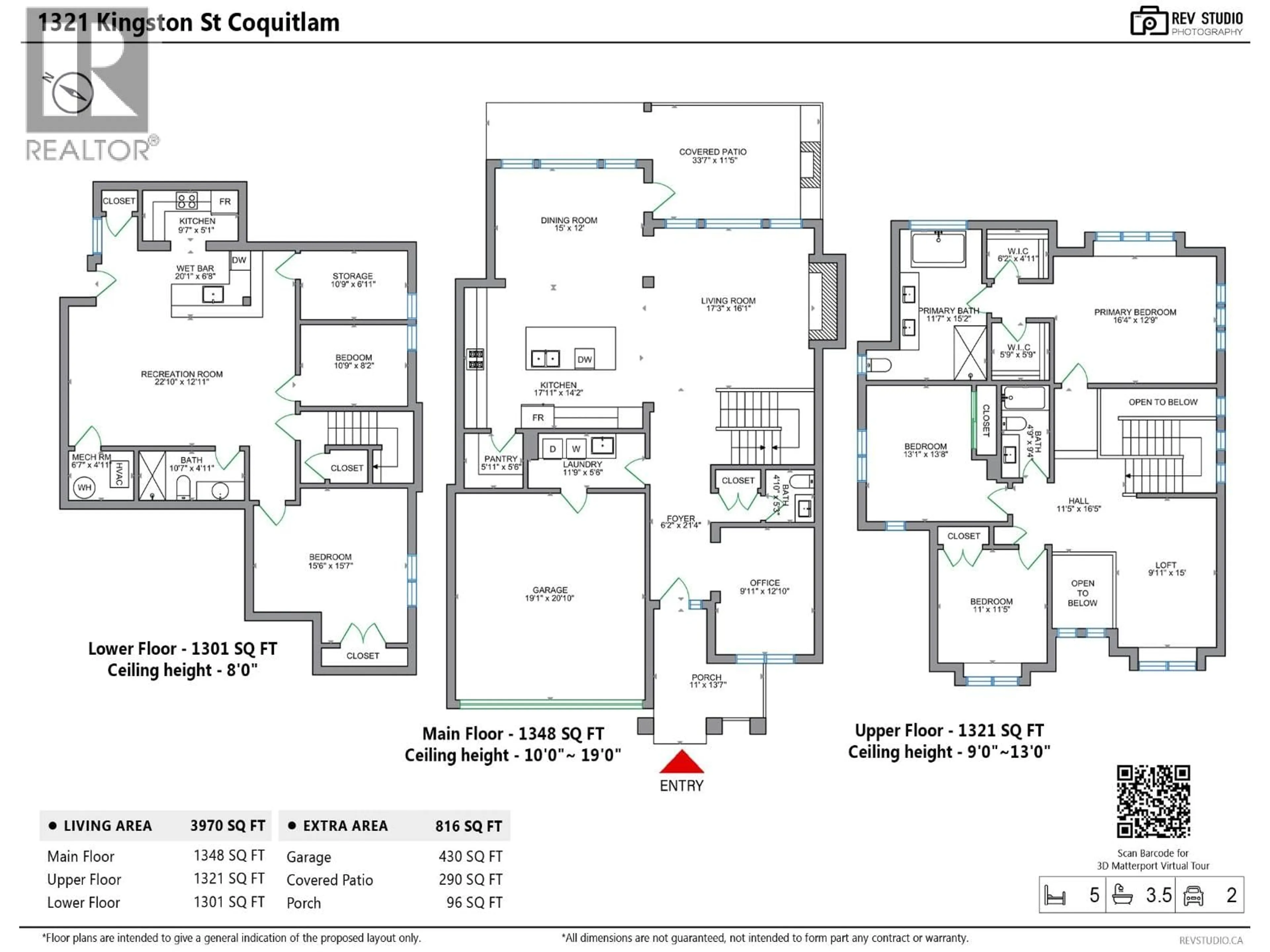 Floor plan for 1321 KINGSTON STREET, Coquitlam British Columbia V3E0H4