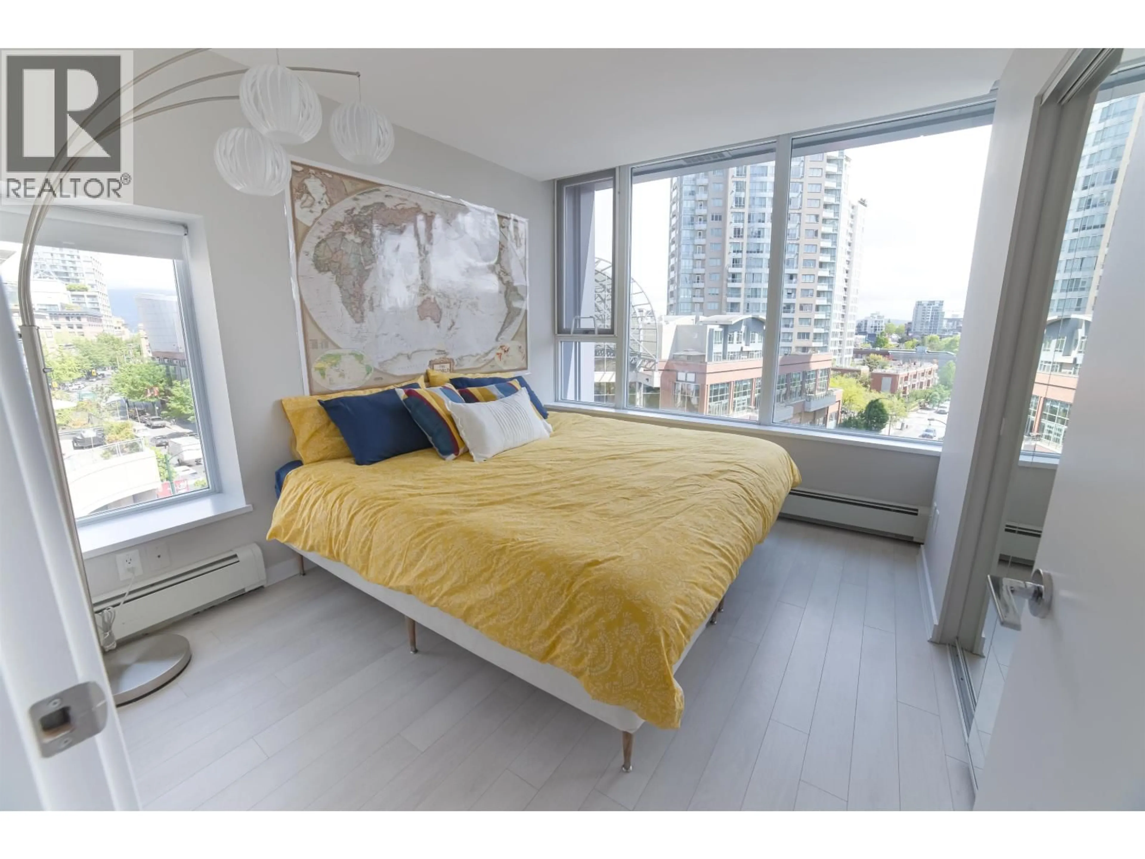 Bedroom with bed, unknown for 707 - 633 ABBOTT STREET, Vancouver British Columbia V6B0J3