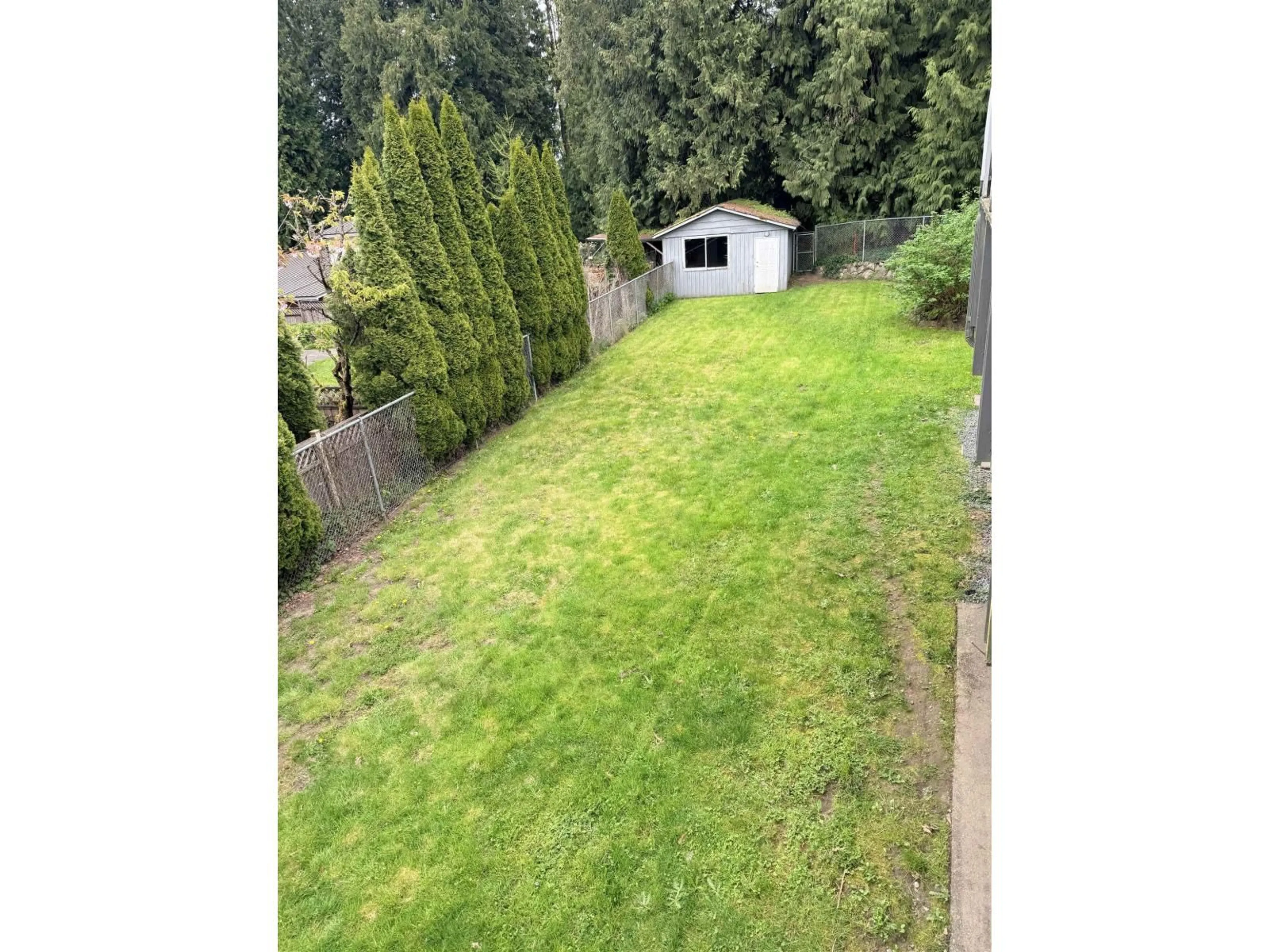 A pic from outside/outdoor area/front of a property/back of a property/a pic from drone, forest/trees view for 20281 47A AVENUE, Langley British Columbia V3A5K9