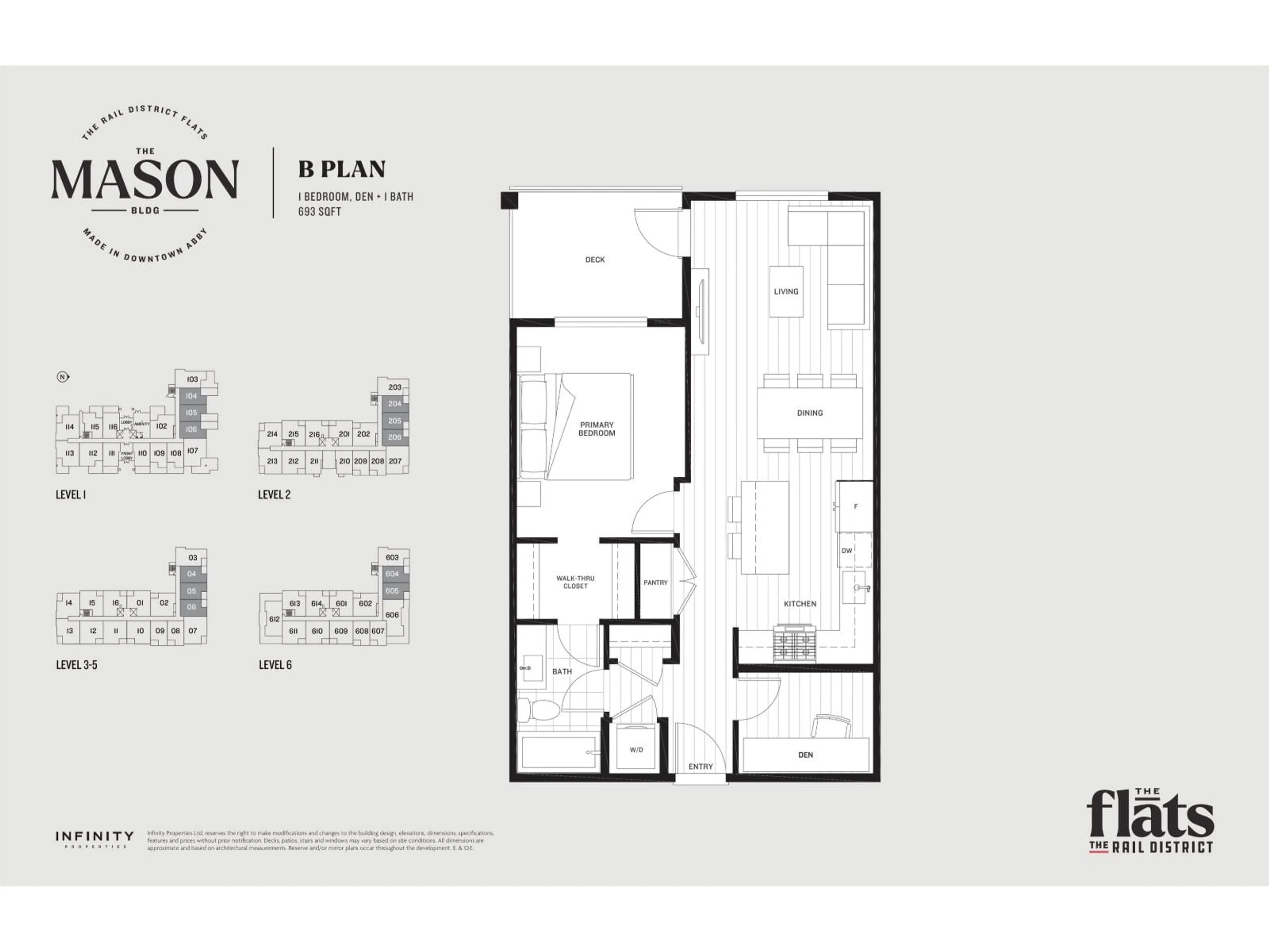 Floor plan for 206 - 2771 MONTROSE AVENUE, Abbotsford British Columbia V2S0R2