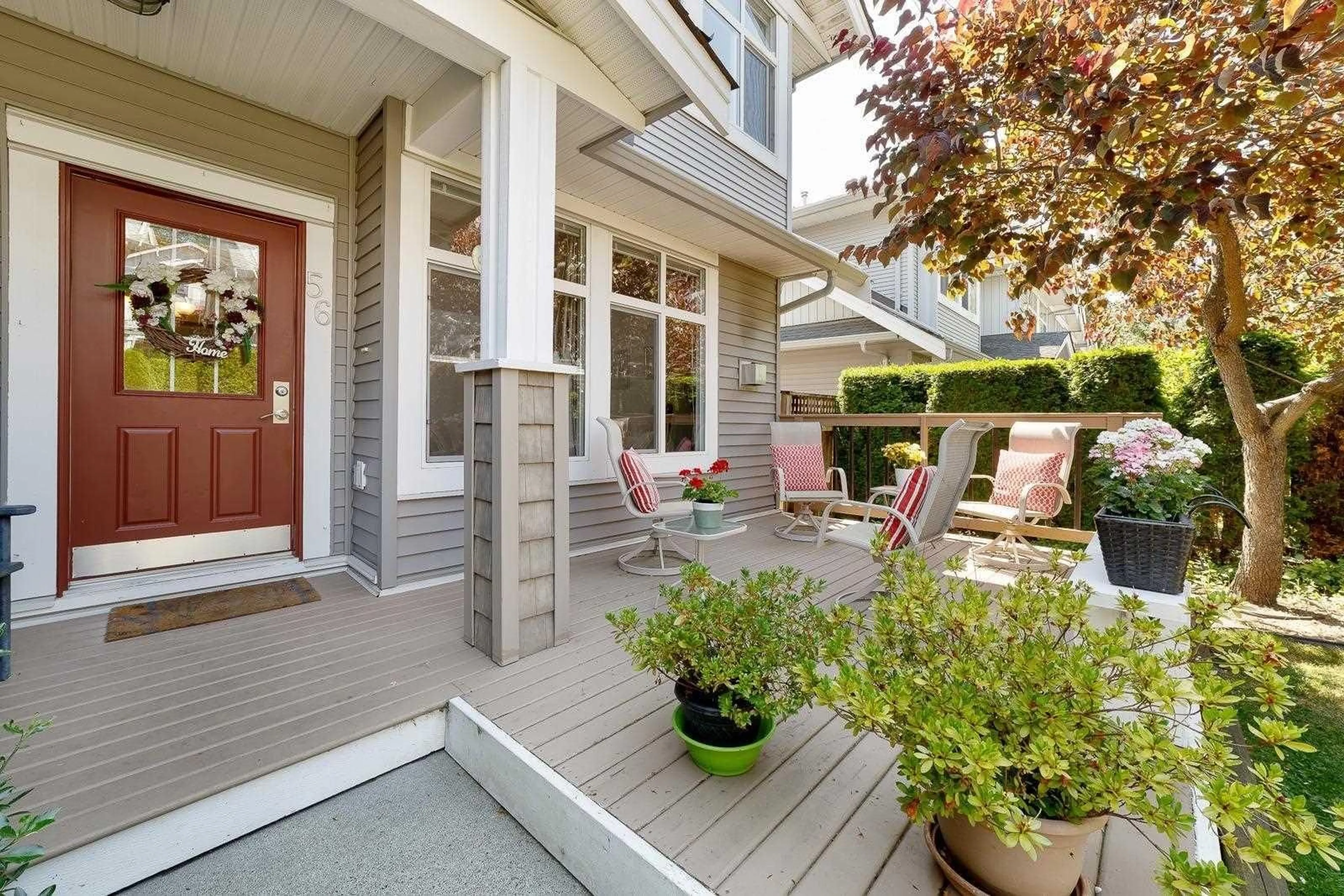 Patio, street for 56 - 20449 66 AVENUE, Langley British Columbia V2Y3C1