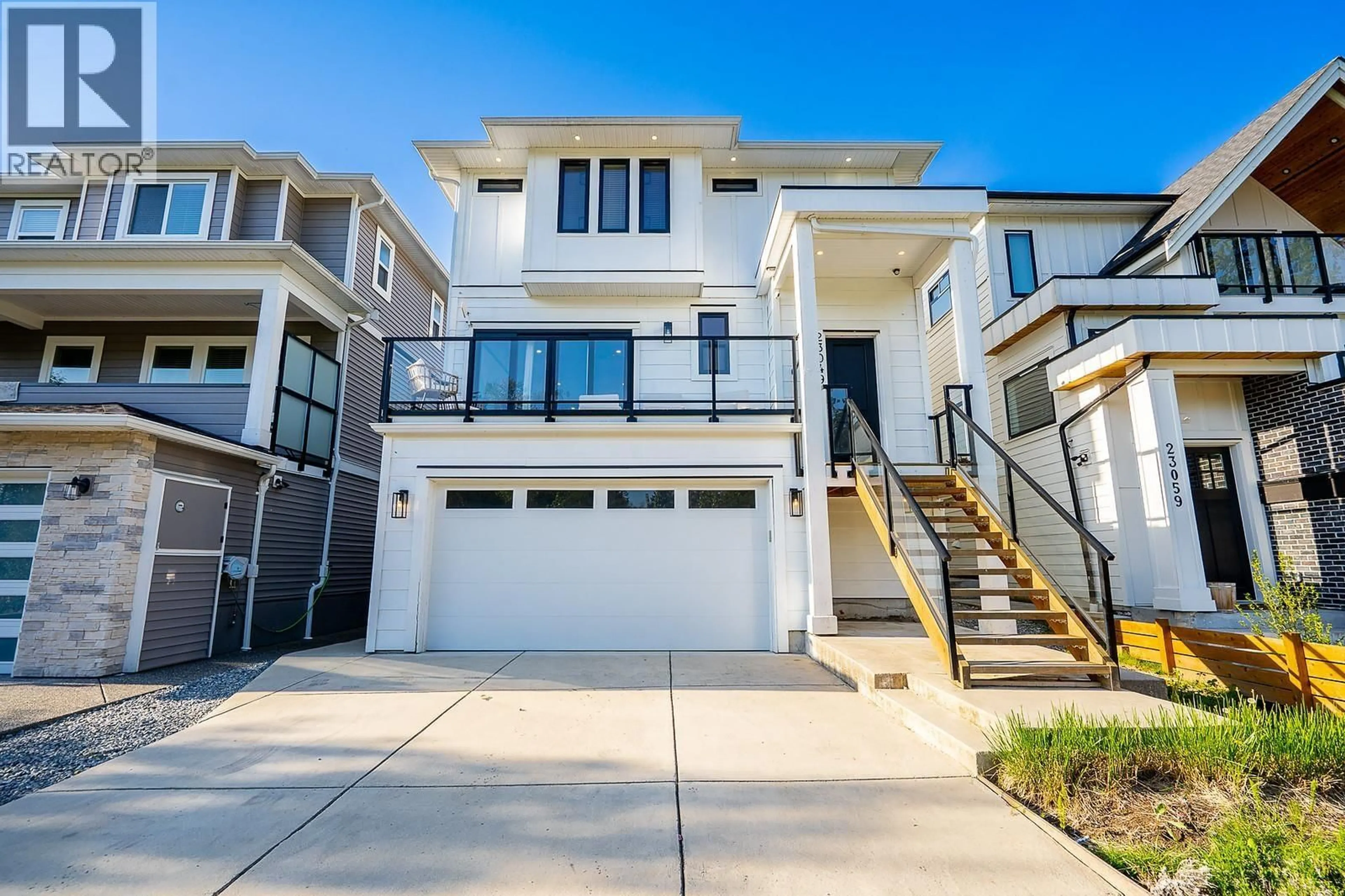 Home with vinyl exterior material, street for 23049 134 LOOP, Maple Ridge British Columbia V4R0E6