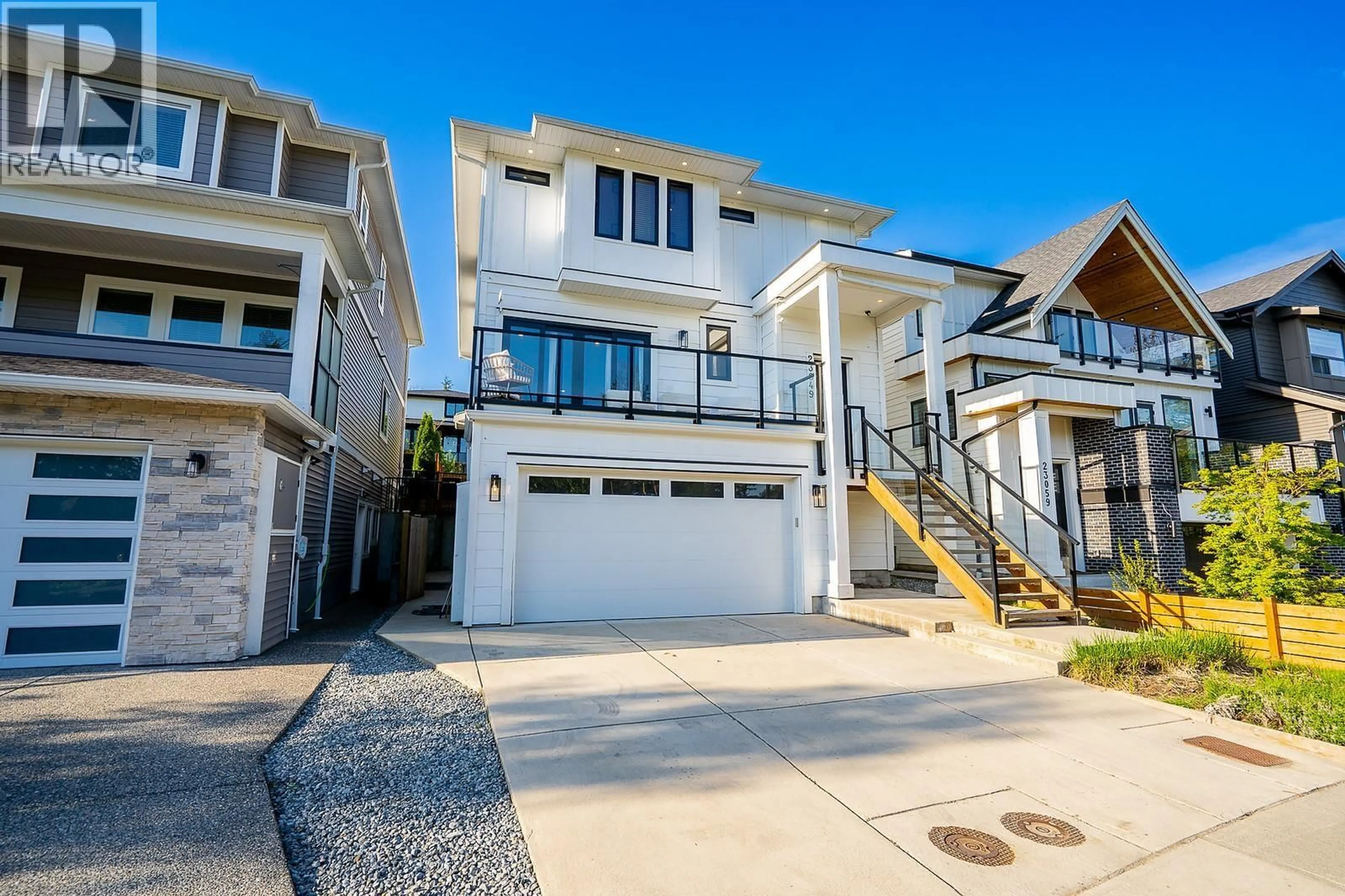 Home with vinyl exterior material, street for 23049 134 LOOP, Maple Ridge British Columbia V4R0E6