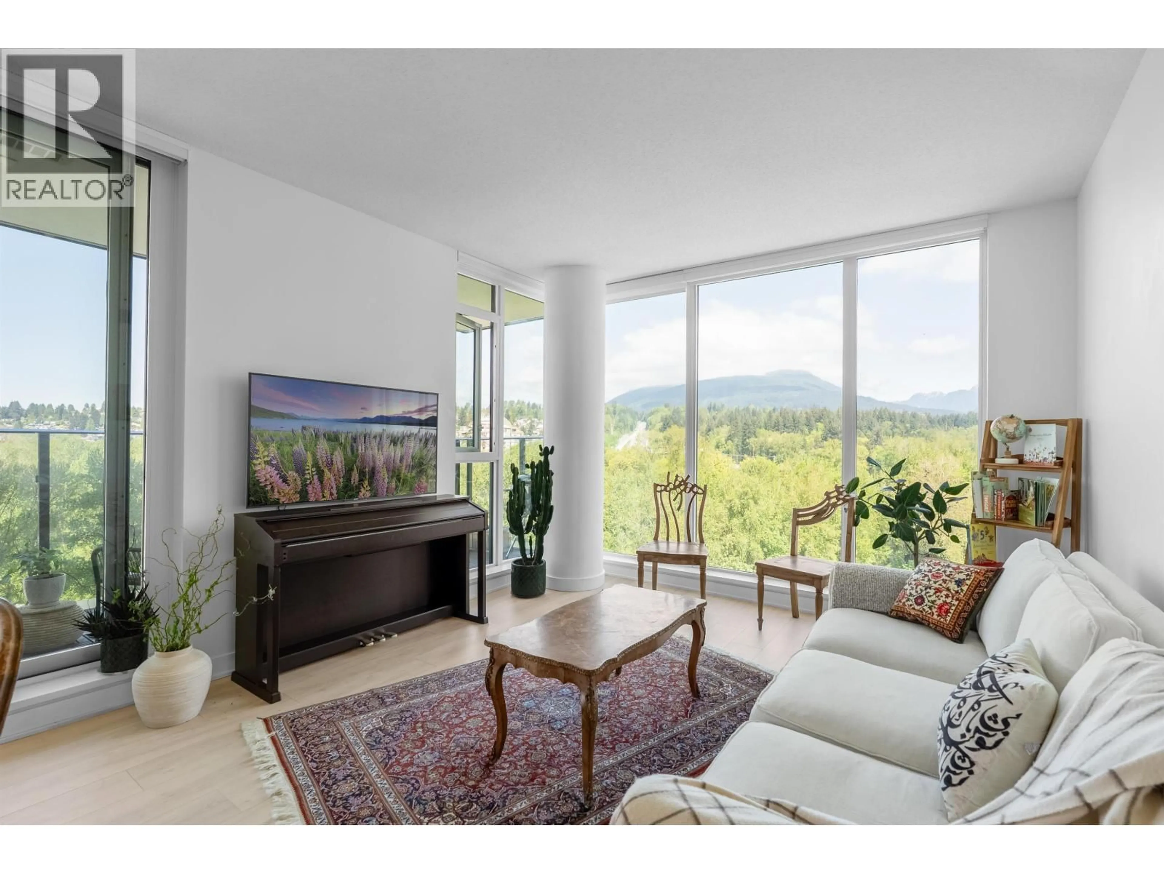 Living room with furniture, unknown for 1307 - 1471 HUNTER STREET, North Vancouver British Columbia V7J1H3