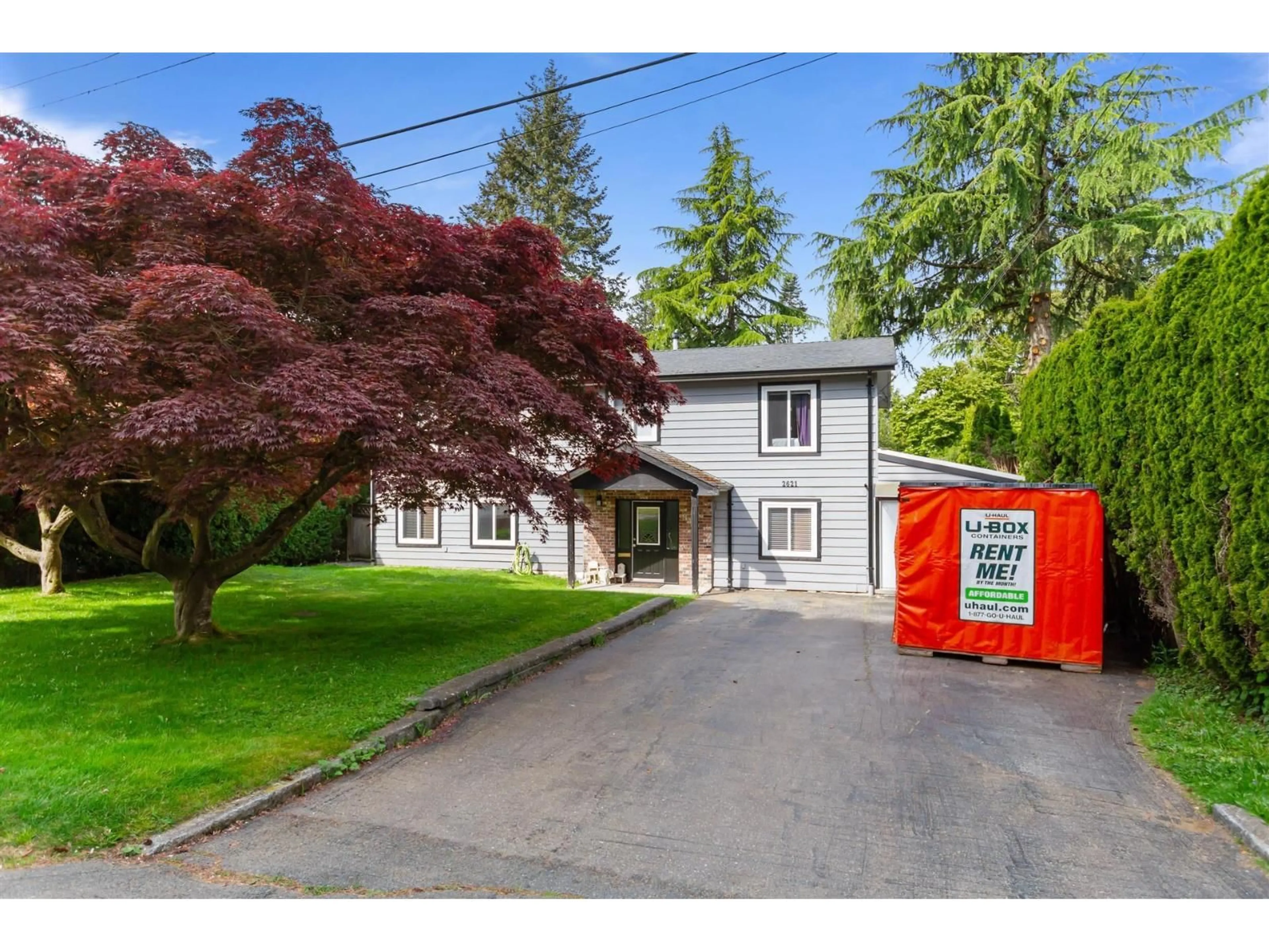 Home with vinyl exterior material, street for 2621 127A STREET, Surrey British Columbia V4A3T2