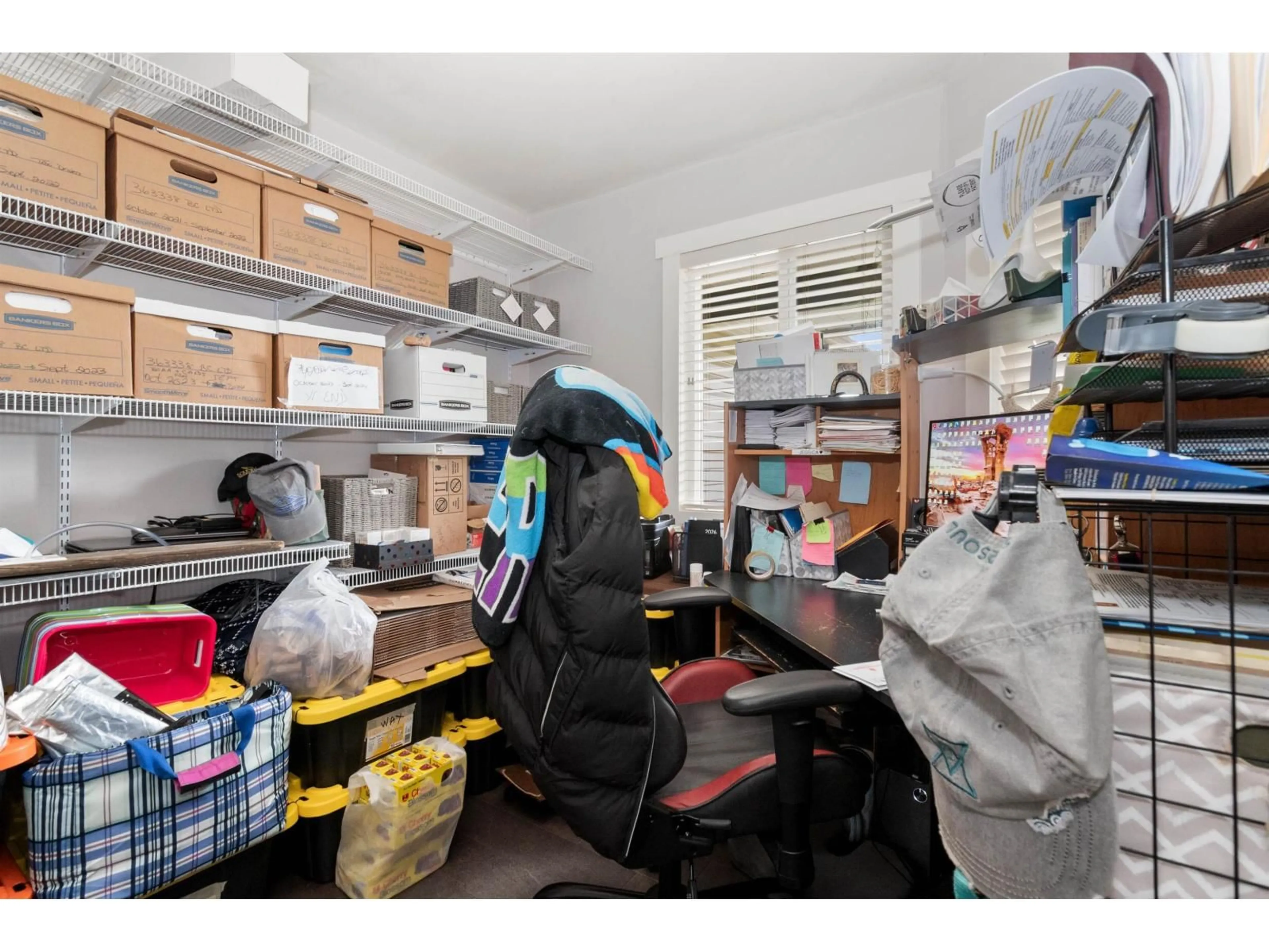 Storage room or clothes room or walk-in closet for 4970 216 STREET, Langley British Columbia V3A8B4