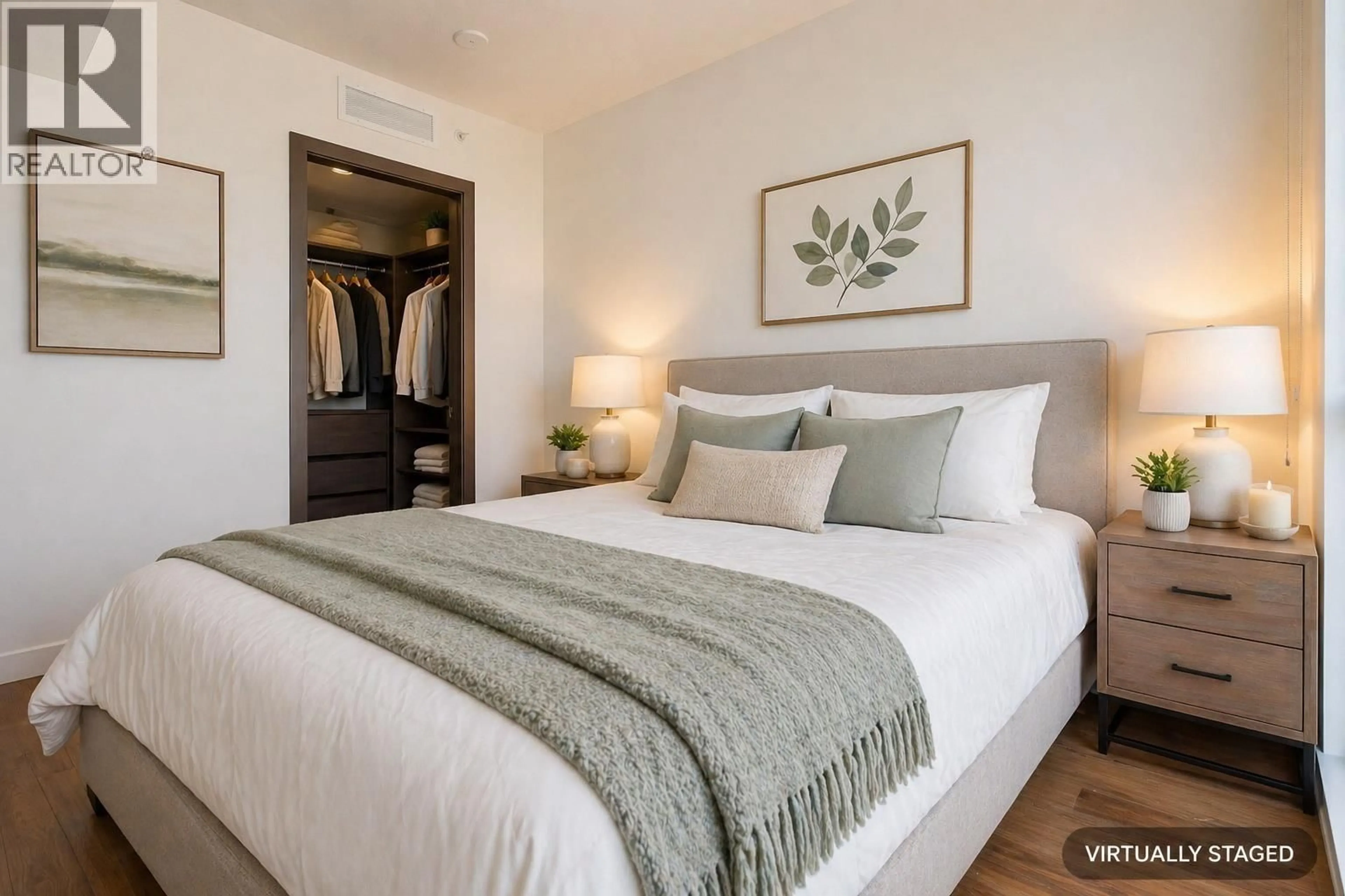Bedroom with bed, unknown for 1609 - 8988 PATTERSON ROAD, Richmond British Columbia V6X0R2